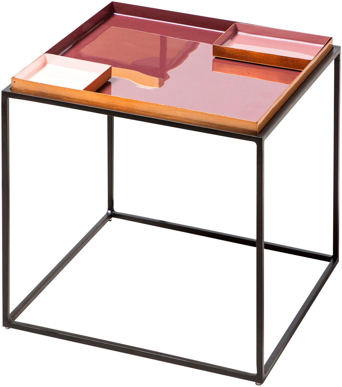 Beistelltisch »Famosa«, Bunter Tisch, Schalenmasse: 11 x 11 x 2 / 15,8 x 11 x 2 cm