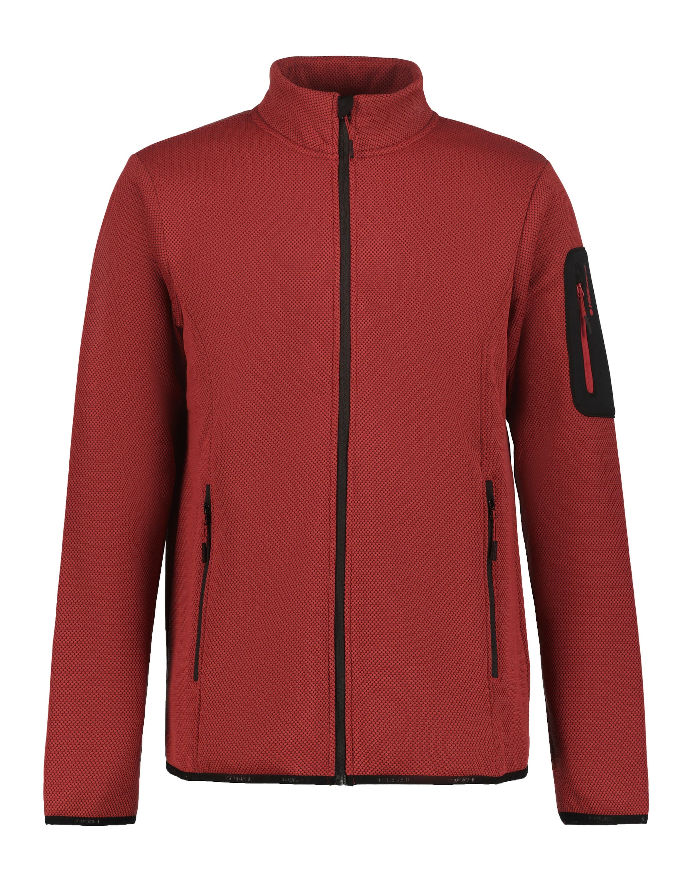 Icepeak Fleecejacke »BREDSTEDT« mit Stehkragen, sportlicher Stil