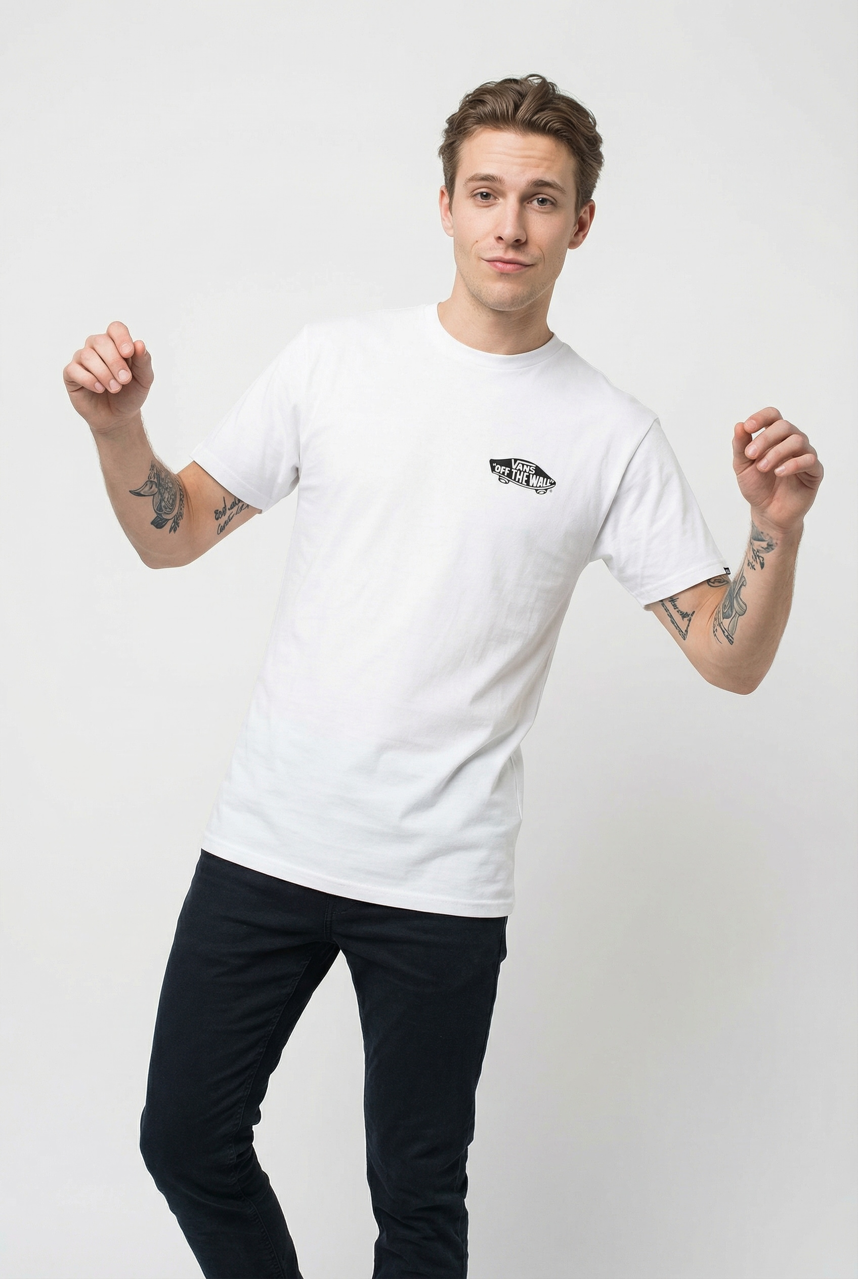 Vans T-Shirt »Double Standard SS Tee« für Erwachsene, mit Rundhalsausschnitt, Kurzarmdesign, ohne Verschluss