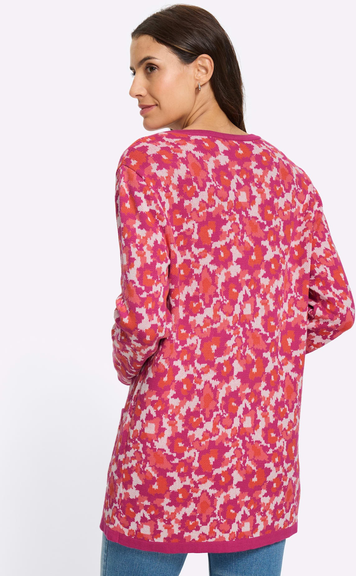 Inspirationen Jacquardstrickjacke