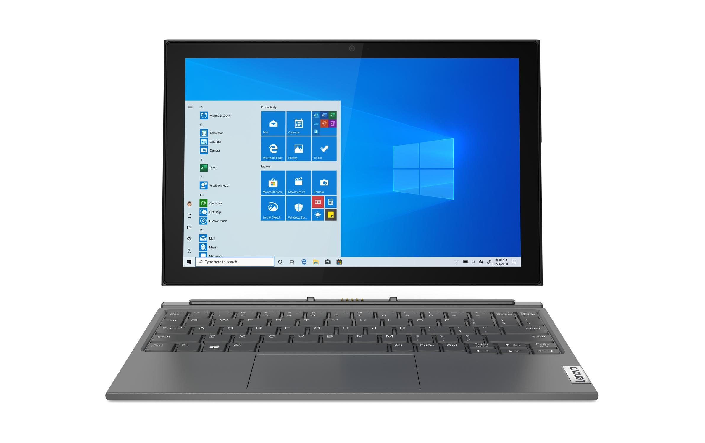 Lenovo Notebook »IdeaPad Duet 3 (10IGL5) LTE«, 26,2 cm, / 10,3 Zoll, Intel, Celeron