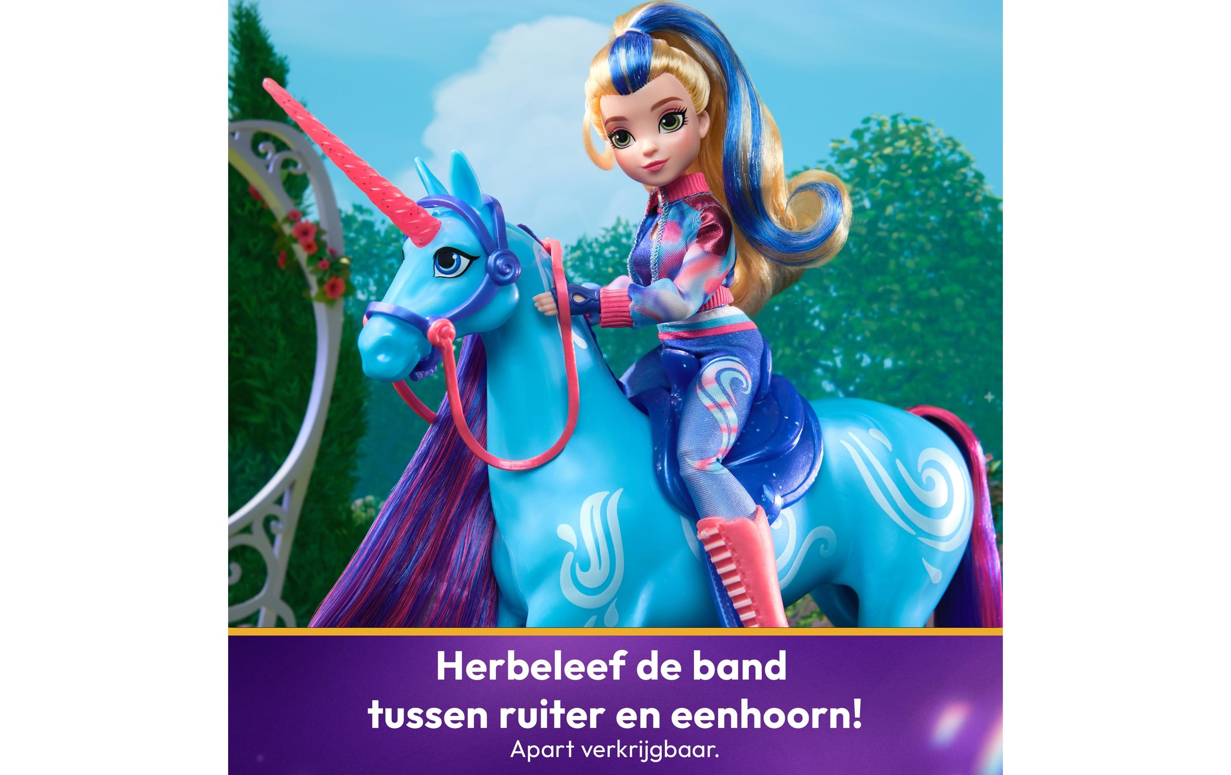 Anziehpuppe »Spinmaster Unicorn Academy River«