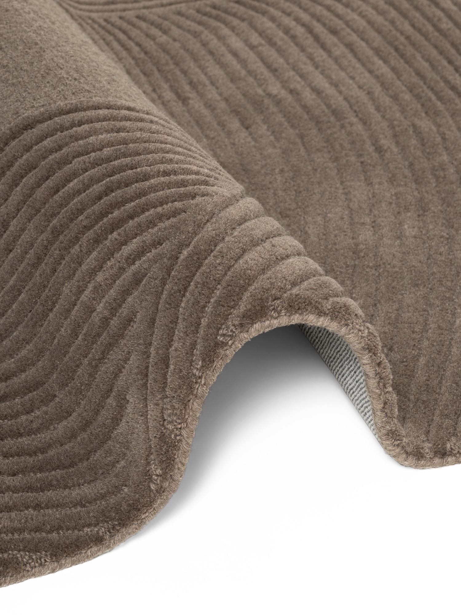 Ted Baker Tapis en laine »Wollteppich Victoria« Rectangulaire 18 mm Höhe tapis naturel laine, design relief, salon, chambre