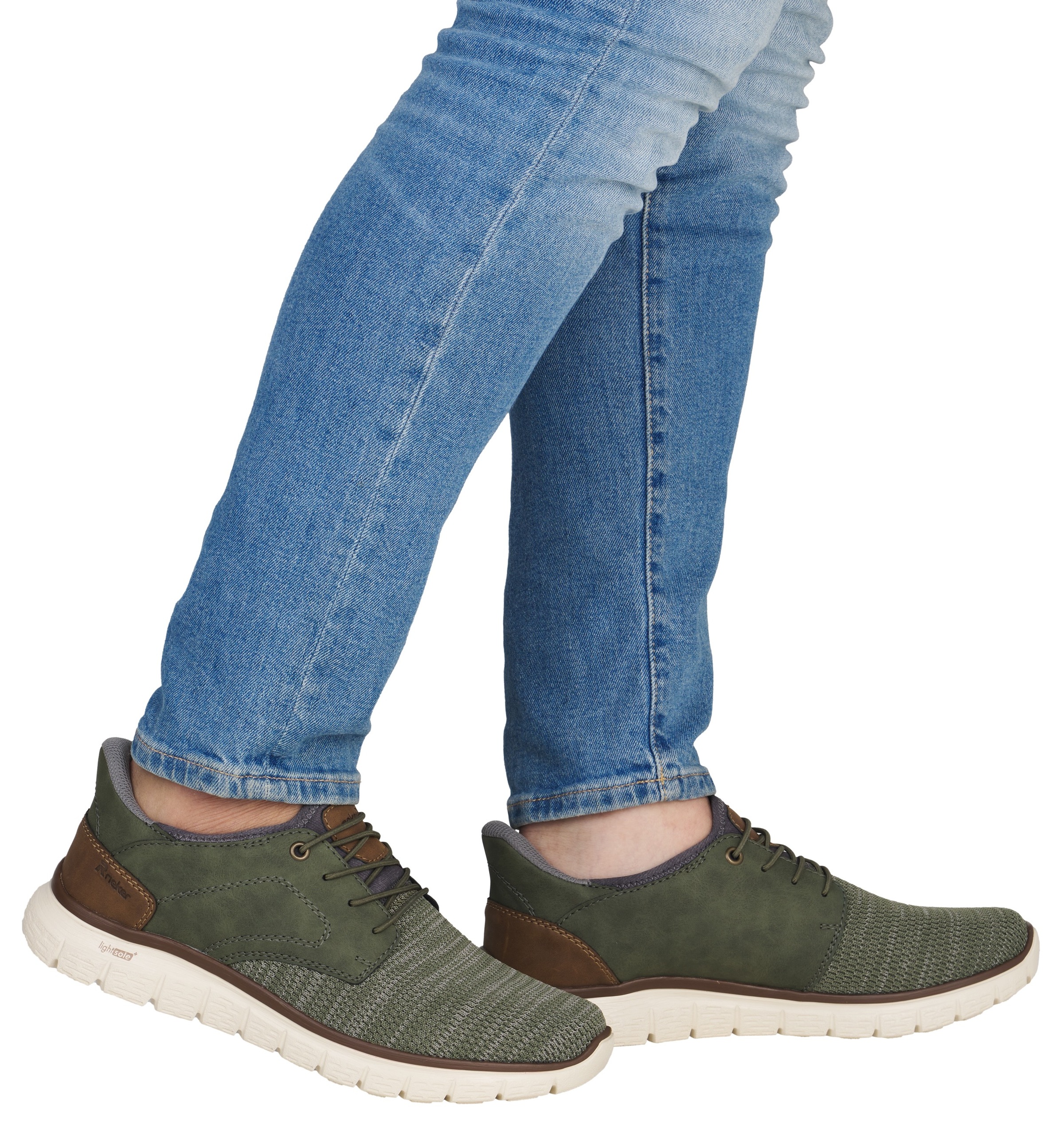 Rieker Baskets slip-on  , Freizeitschuh, Halbschuh, Schlupfschuh, gepolsterter Fersenabschluss