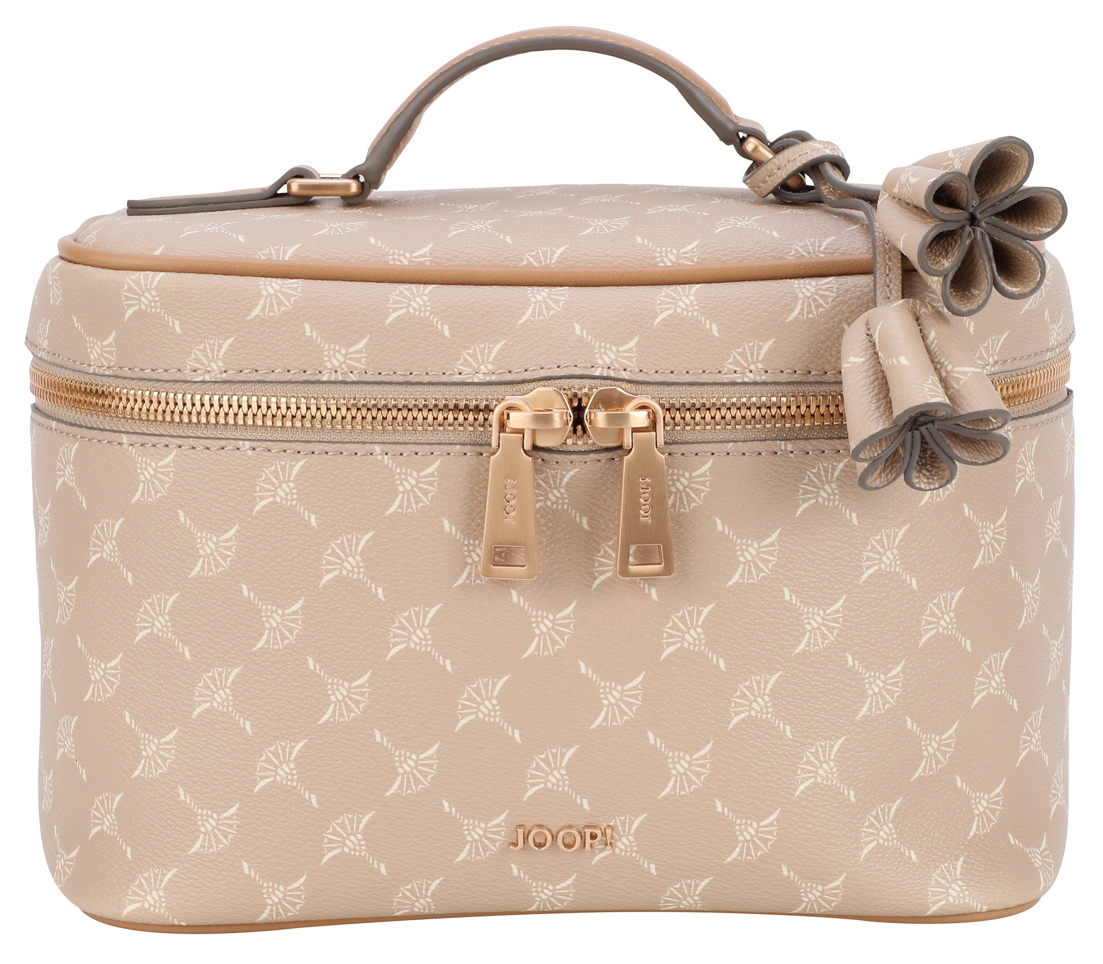 Image of JOOP Kosmetiktasche "cortina 1.0 flora washbag mhz" Schminktasche, Beautycase, Kulturbeutel mit JOOP-Logoverzierung
