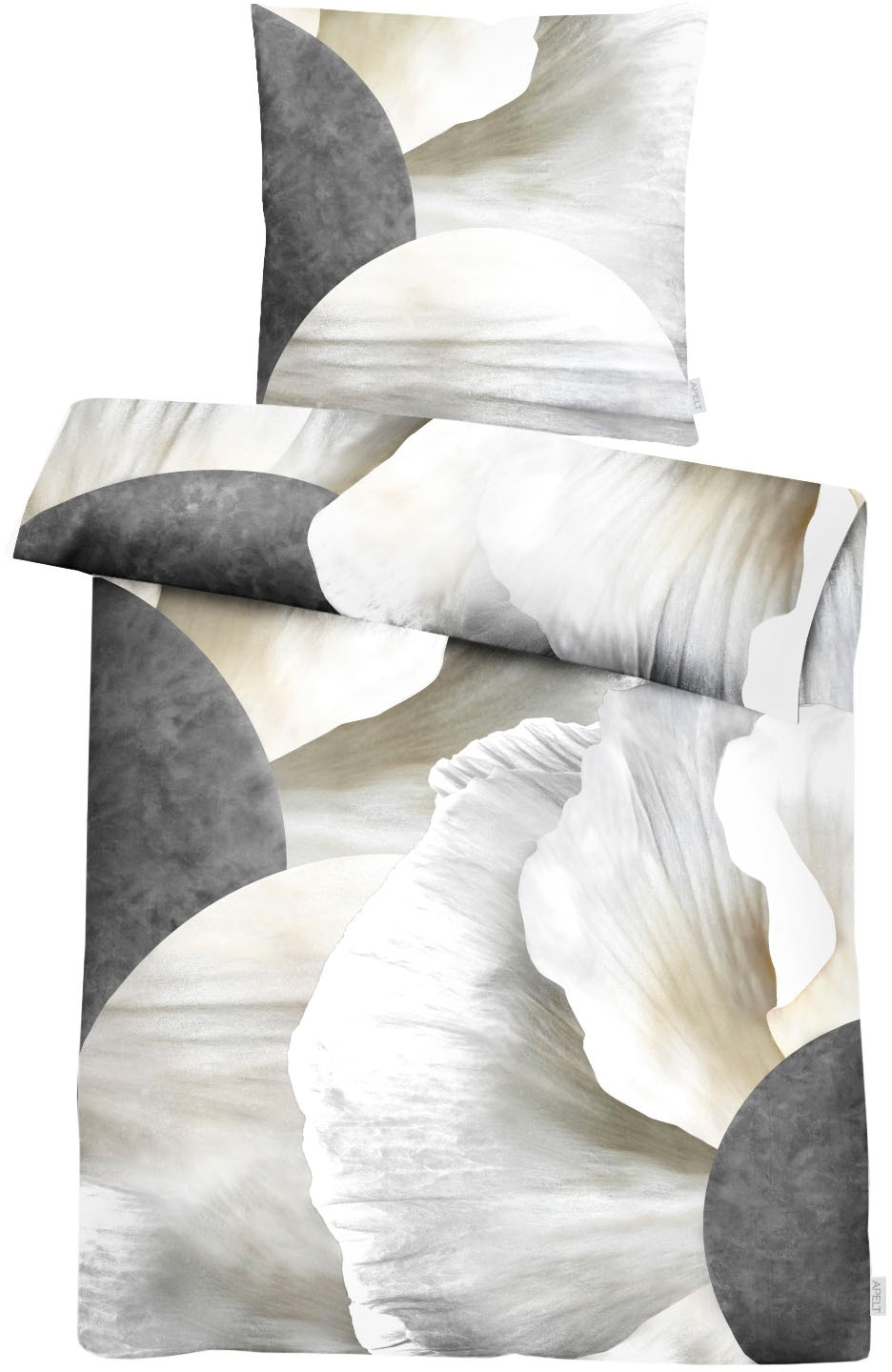 Image of APELT Bettwäsche "Silence" 2 Stk. stimmungsvolle Farbsilhouetten