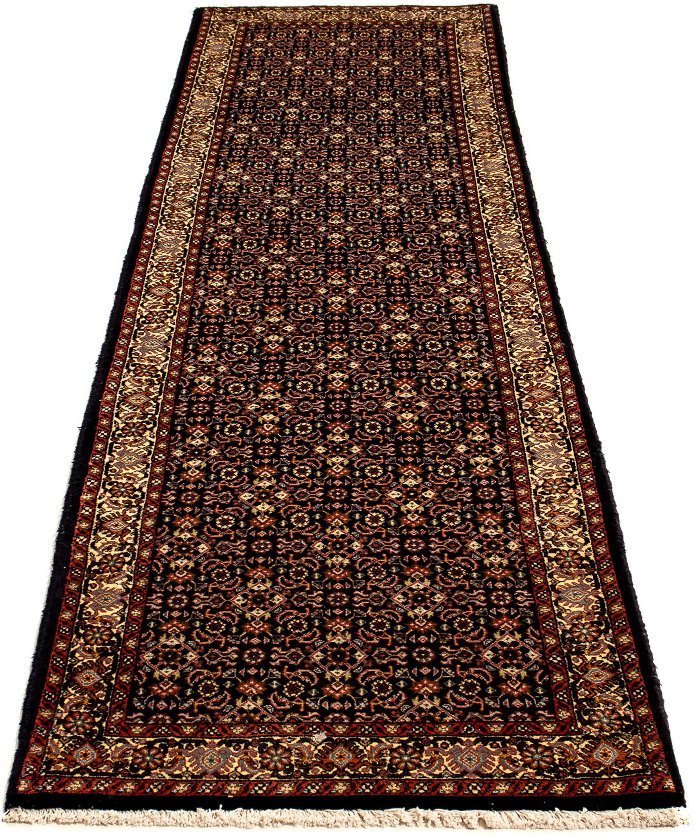 Image of morgenland Orientteppich »Perser - Bidjar - 285 x 70 cm - mehrfarbig«, rechteckig, 15 mm Höhe, Wohnzimmer, Handgeknüpft, Einzelstück mit Zertifikat bei Ackermann Versand Schweiz