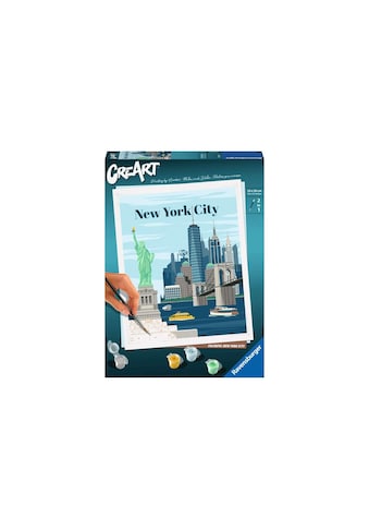 Malen nach Zahlen »CreArt: Colorful New York City«
