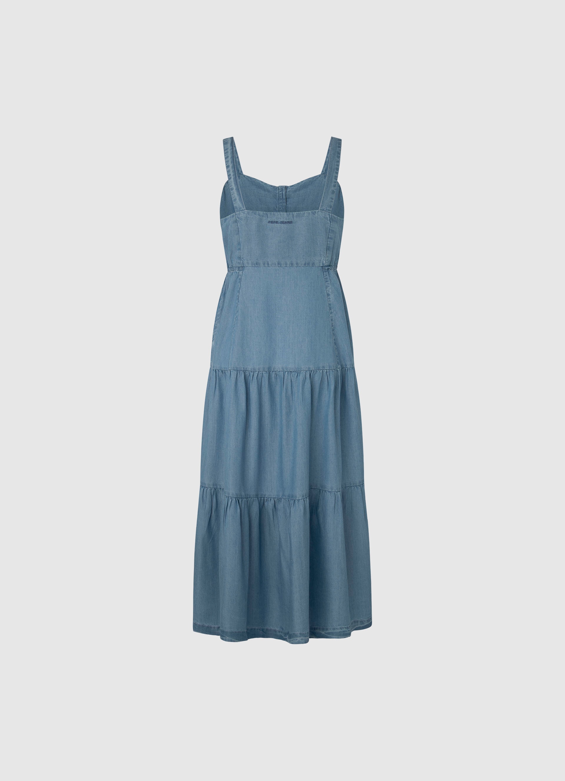 Pepe Jeans Sommerkleid »EDITH«, in Jeansoptik, aus sommerlicher Qualität