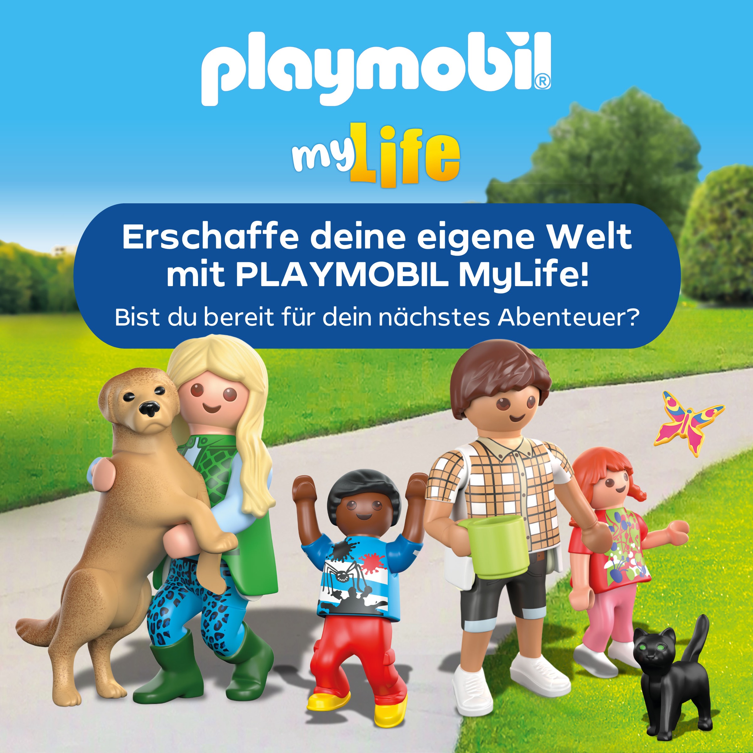 Playmobil® Konstruktions-Spielset »Welpenhaus (71743), Playmobil My Life«