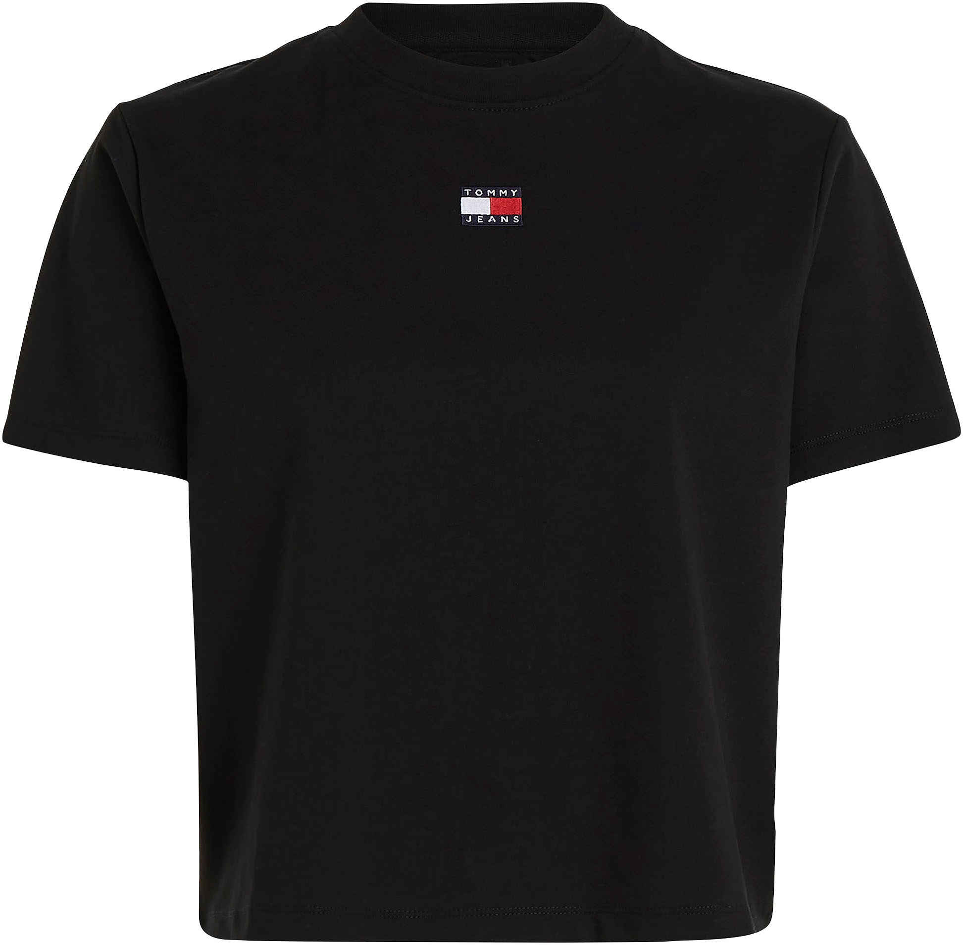 Tommy Jeans T-Shirt »TJW BXY BADGE TEE EXT«, mit Logostickerei