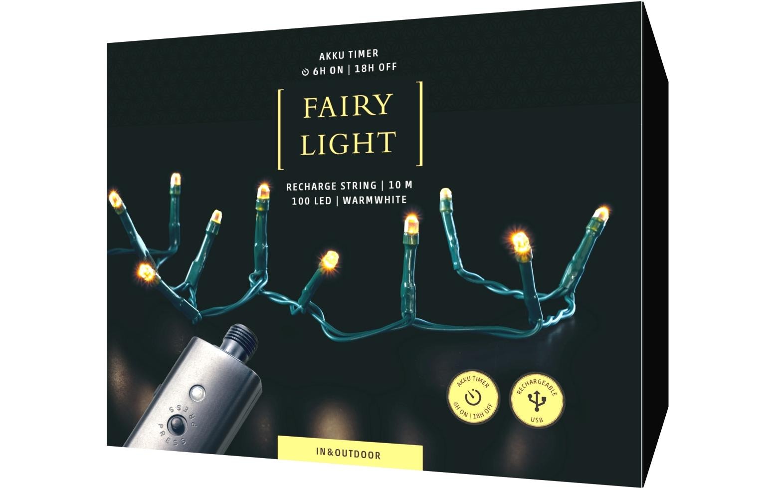 STT Guirlande lumineuse LED »Recharge« 200 cuis-flammig