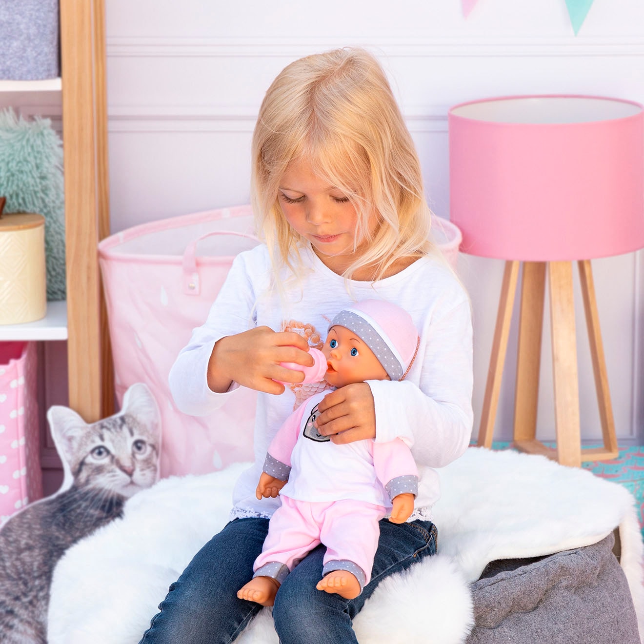 Bayer Babypuppe »Kiss Baby, 36cm«