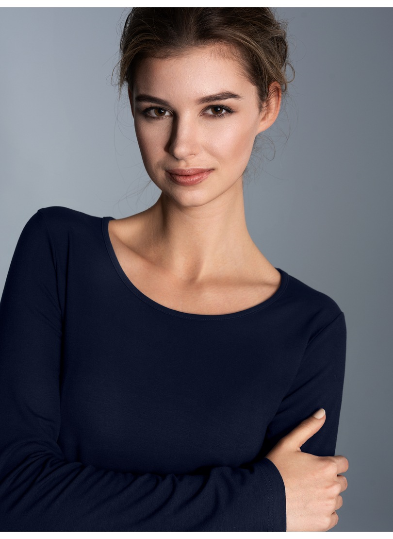 Trigema Longsleeve »TRIGEMA Shirt aus Viskose Langarm« 1 Stk.