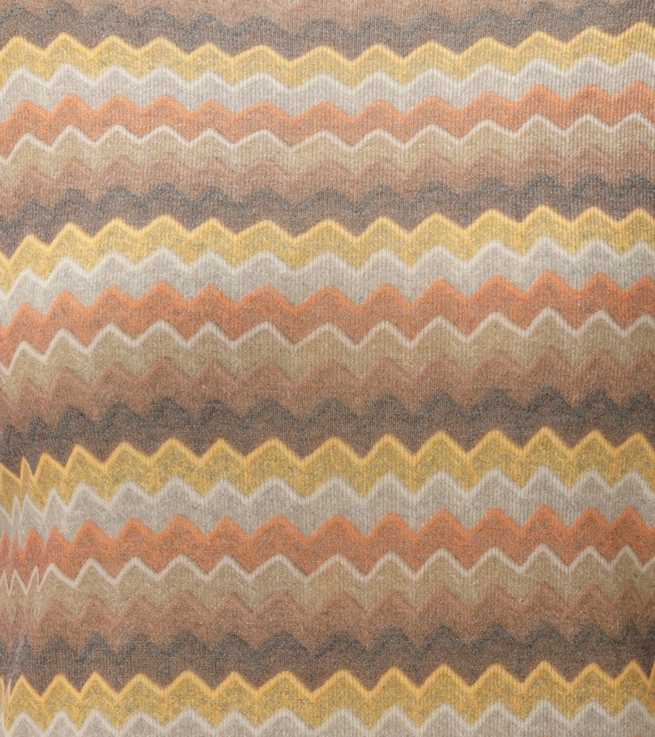 Aniston CASUAL T-shirt à manches longues dans les couleurs tendance, motif zigzag rayé - NOUVELLE COLLECTION
