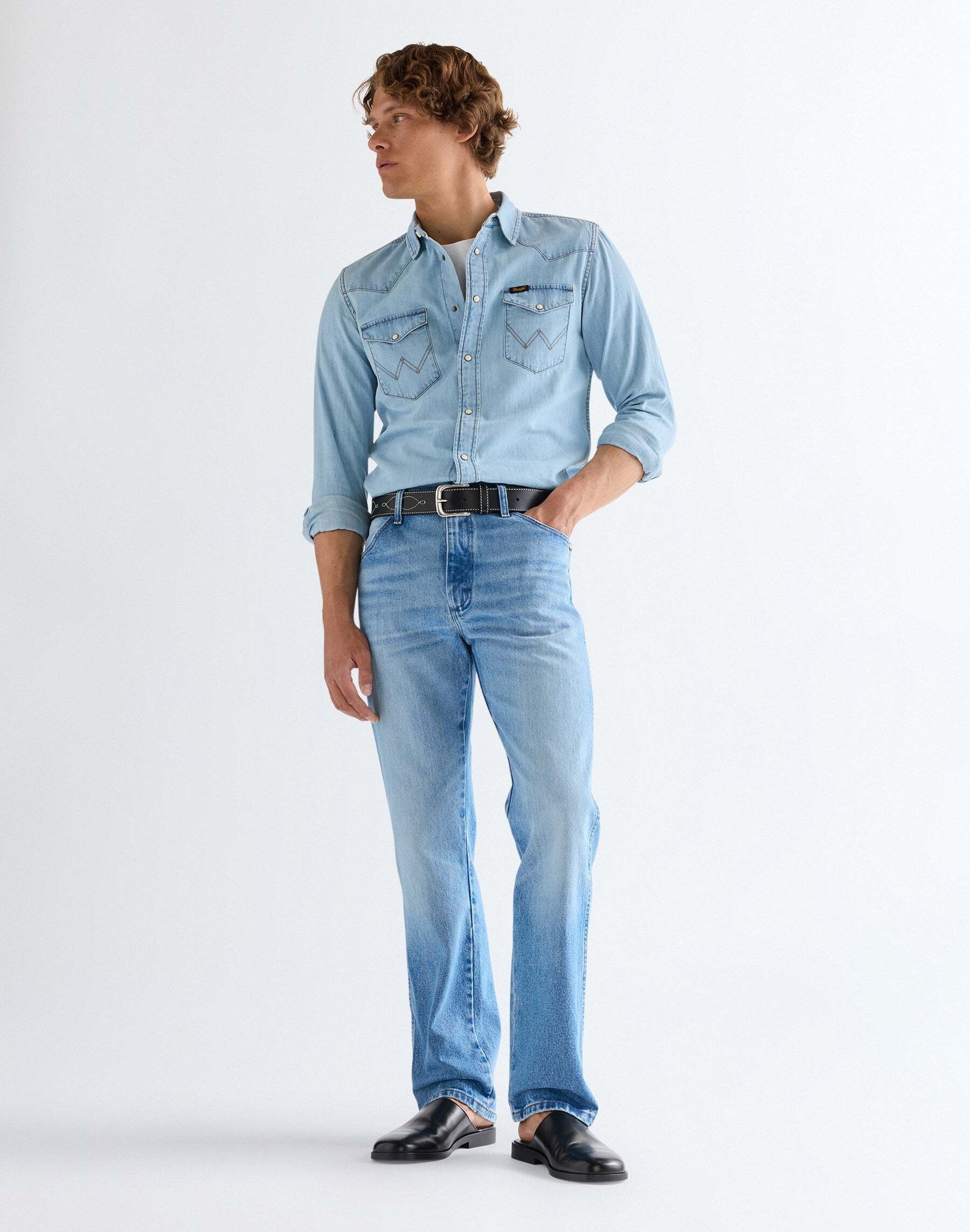 Wrangler Jeanshemd »WRANGLER Jeanshemd Western«
