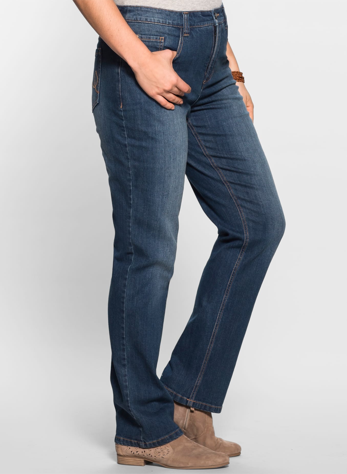 Sheego 5-Pocket-Jeans, (1 tlg.)