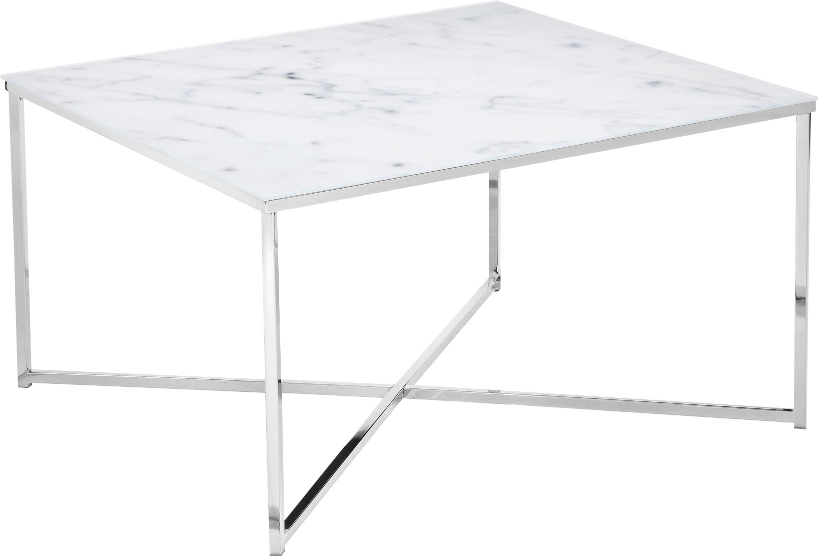 Image of SalesFever Couchtisch "Caorle Coffeetable im eleganten Stil" Eleganz trifft Funktion: Tischplatte in Marmoroptik