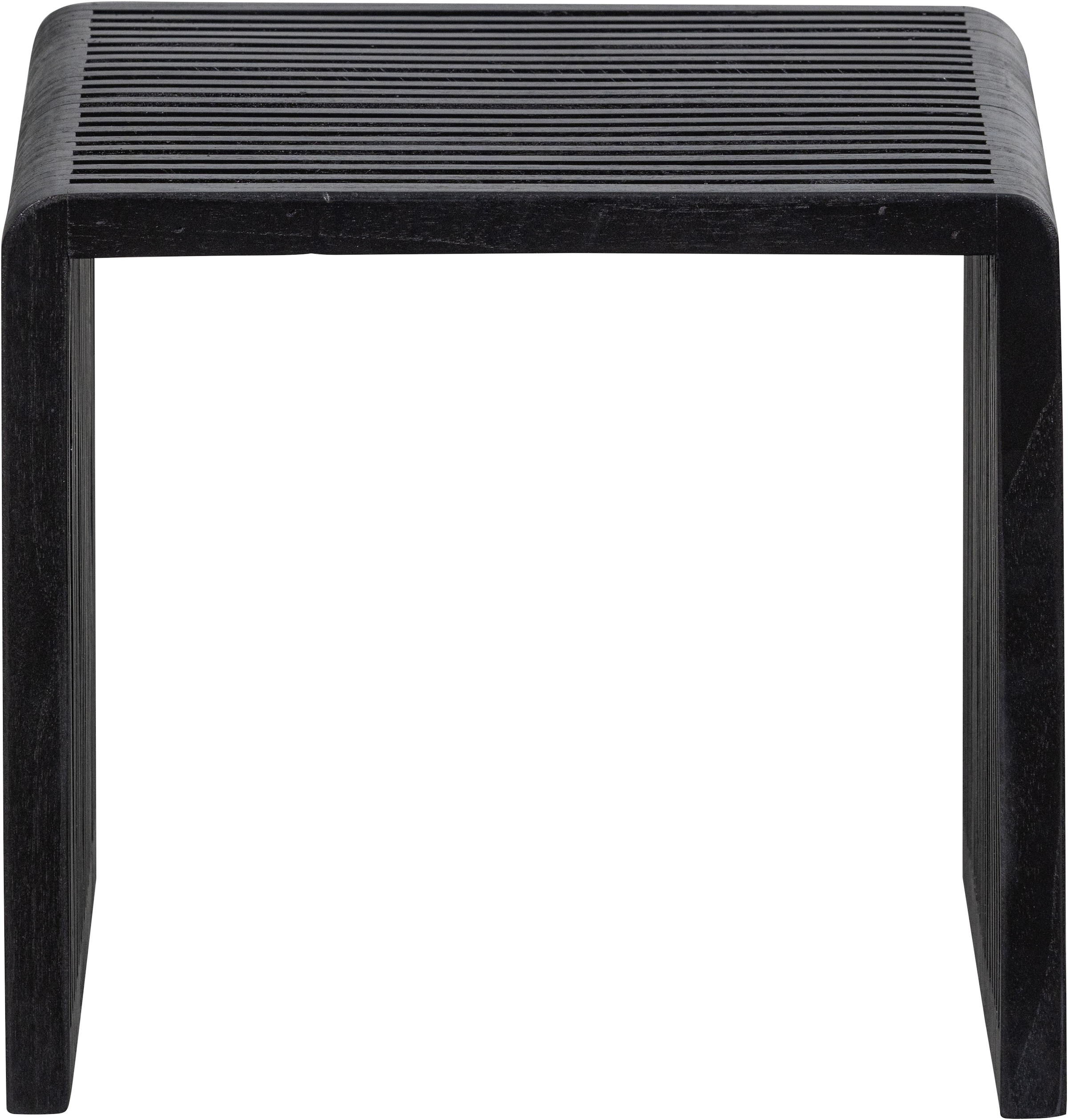 WOOOD Beistelltisch »Willa aus Teakholz, organische Formgebung 50x43,5x40 / 40x38x35 cm« Set, 2 Stk. tlg. 2er-Set, Tragkraft 15 kg, recyceltem Teakholz farbig behandelt