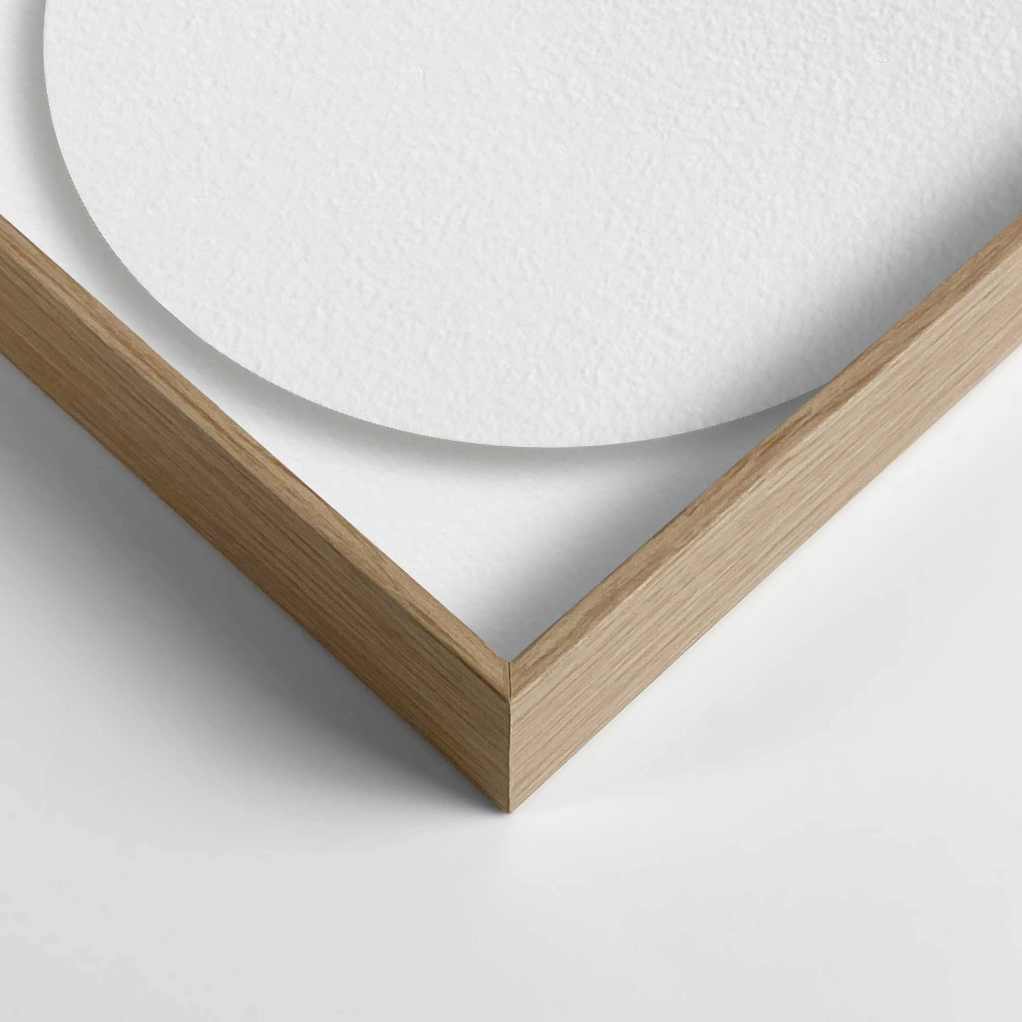 Reinders! Wandbild »Weisses abstraktes« Schlafzimmer - Weiss - MDF - Abstrakt - 70x100 cm