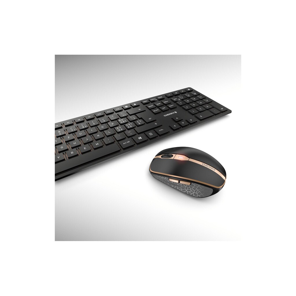 Cherry Tastatur- und Maus-Set »DW 9000 Slim«
