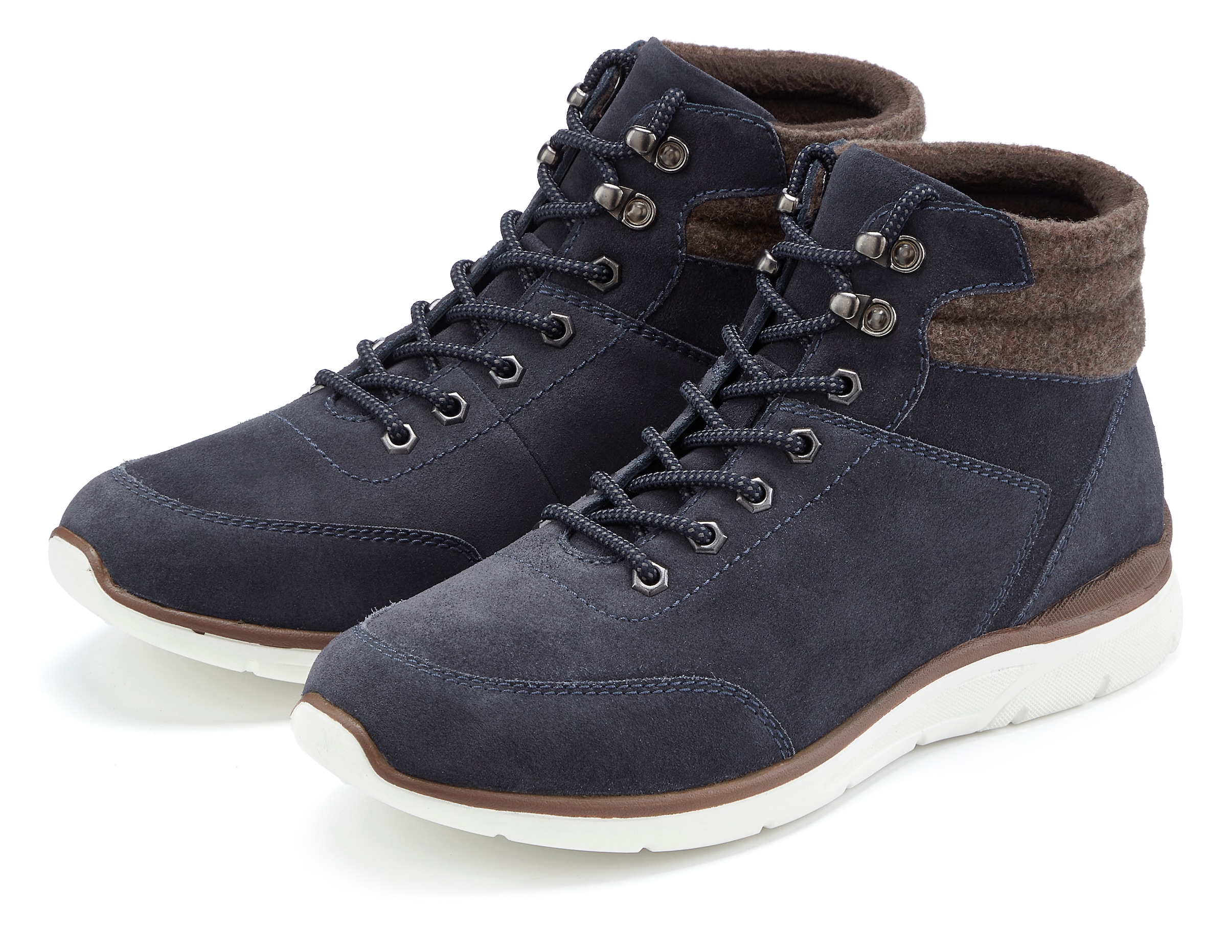 H.I.S Bottines »Schnürboots, Schnürstiefelette, Sneaker, Freizeitschuh«  NOUVEAU en cuir de haute qualité