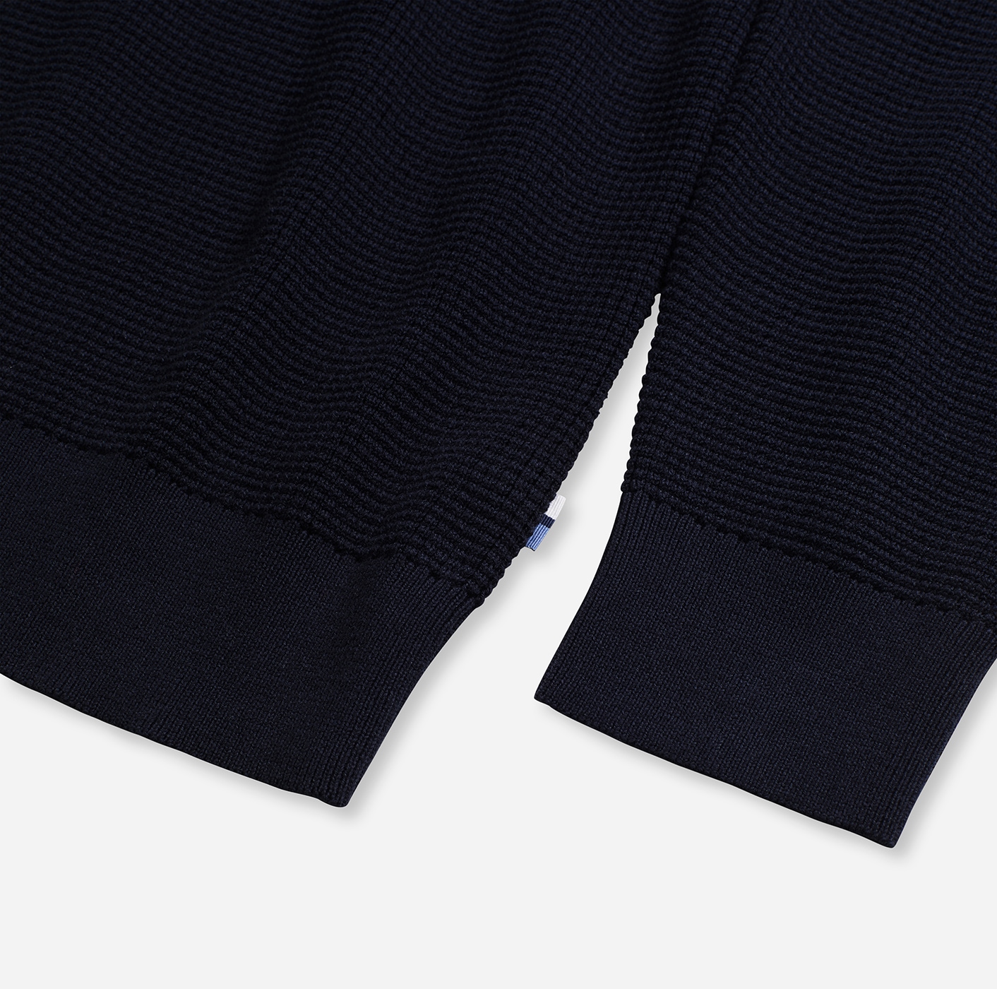 OLYMP Pull à col rond »Waffle Structure« Rundhals, casual, unifarben, regular fit