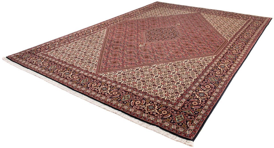 Image of morgenland Orientteppich »Perser - Bidjar - 350 x 245 cm - braun«, rechteckig, 15 mm Höhe, Wohnzimmer, Handgeknüpft, Einzelstück mit Zertifikat bei Ackermann Versand Schweiz