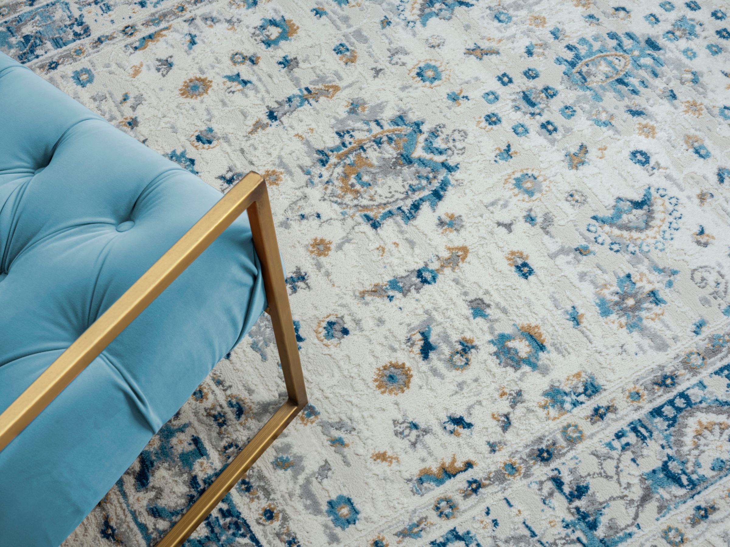 Myflair Möbel & Accessoires Teppich »My Heriz« rechteckig 8 mm Höhe Kurzflor, klassisches Orient Design, besonders weich durch Microfaser