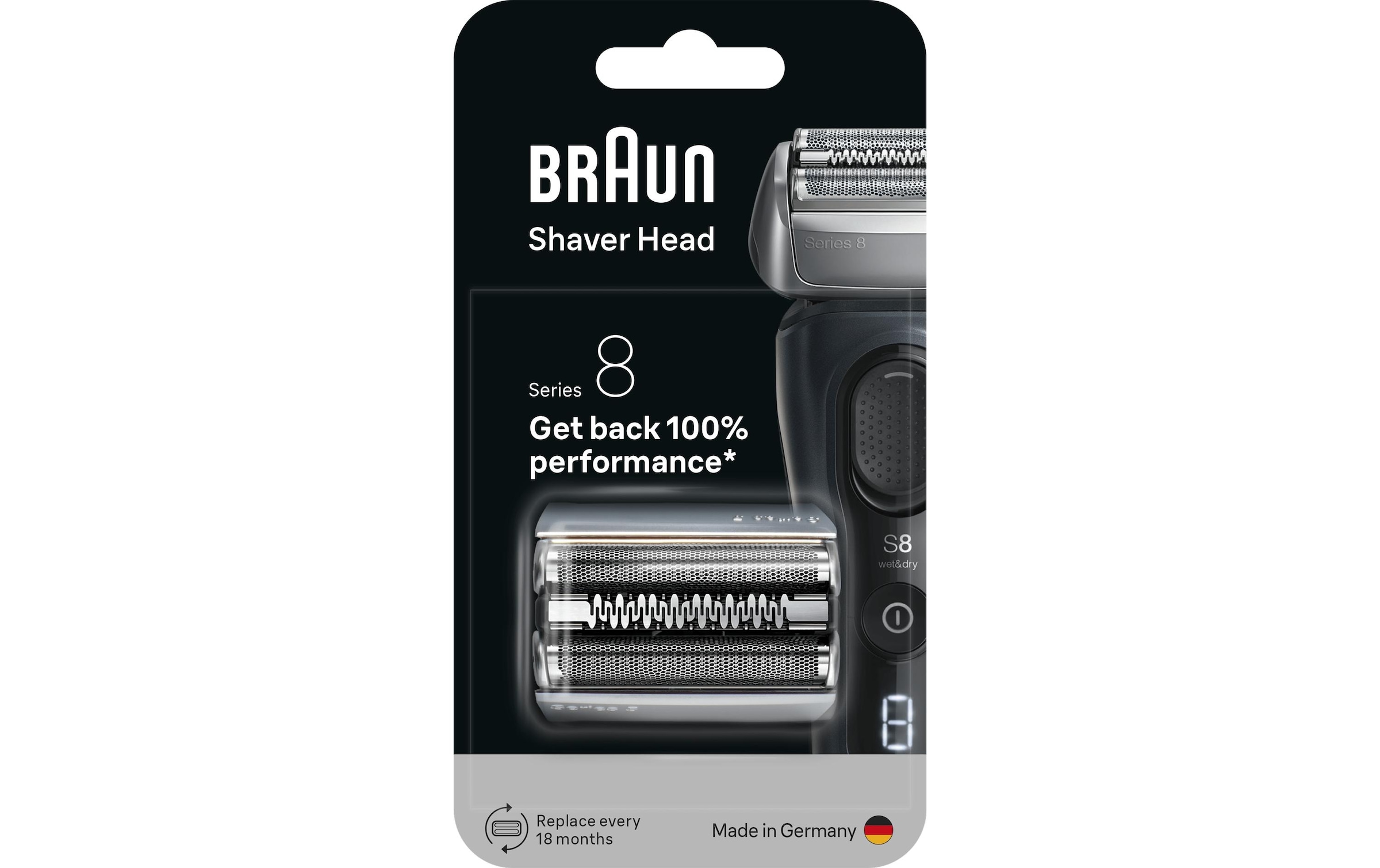 Braun Tête de rasage de rechange »Series 8 Scherkopf 83M«