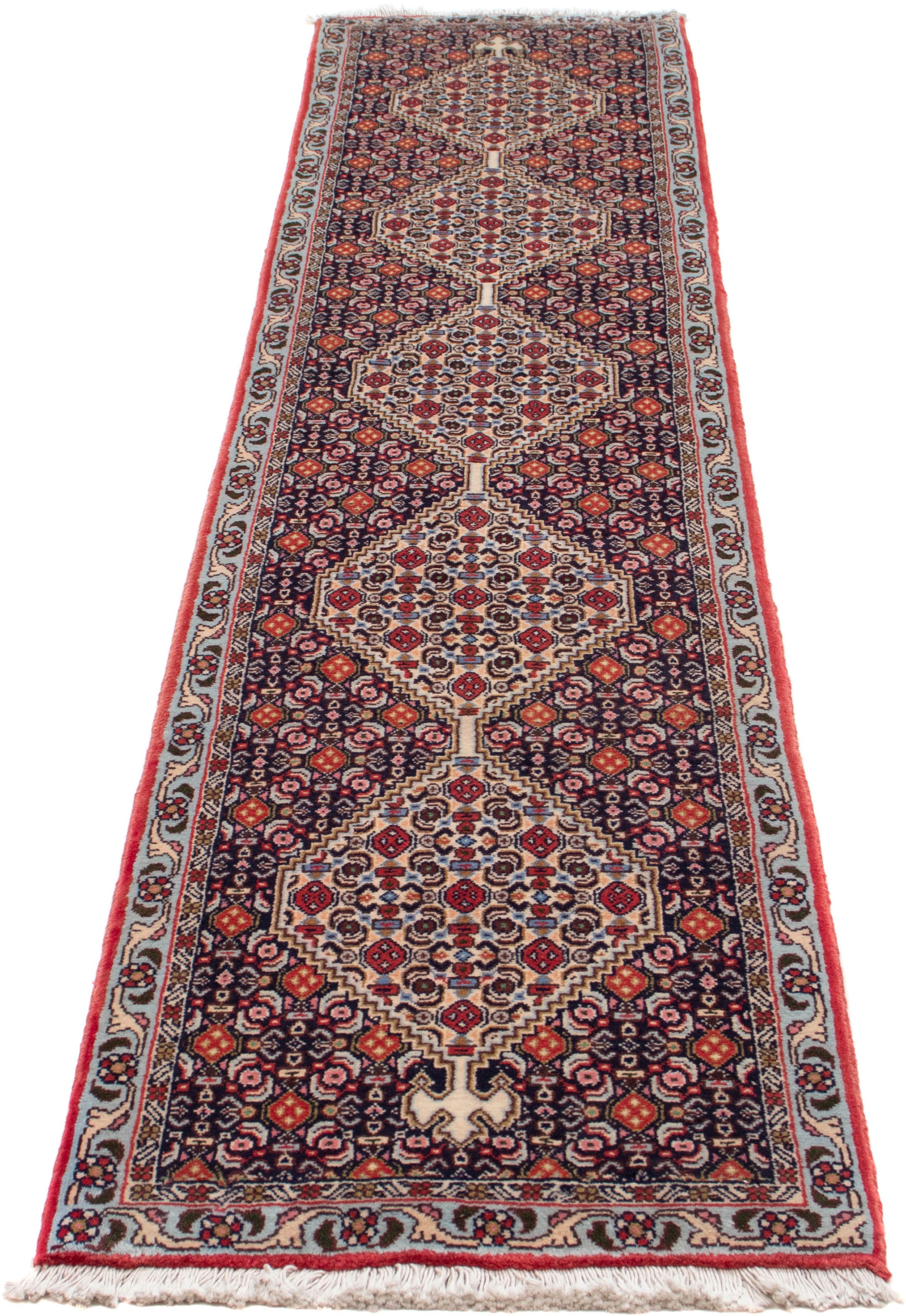Image of morgenland Orientteppich »Perser - Classic - 253 x 53 cm - dunkelrot«, rechteckig, 15 mm Höhe, Wohnzimmer, Handgeknüpft, Einzelstück mit Zertifikat bei Ackermann Versand Schweiz