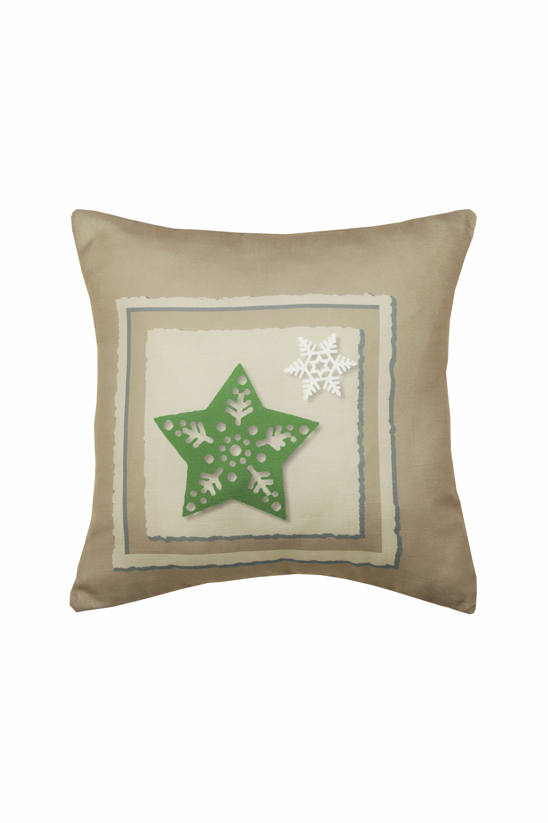 Image of WILLKOMMEN ZUHAUSE by ALBANI GROUP Dekokissen »Stern«, (2 St.), Kissenhülle bei Ackermann Versand Schweiz