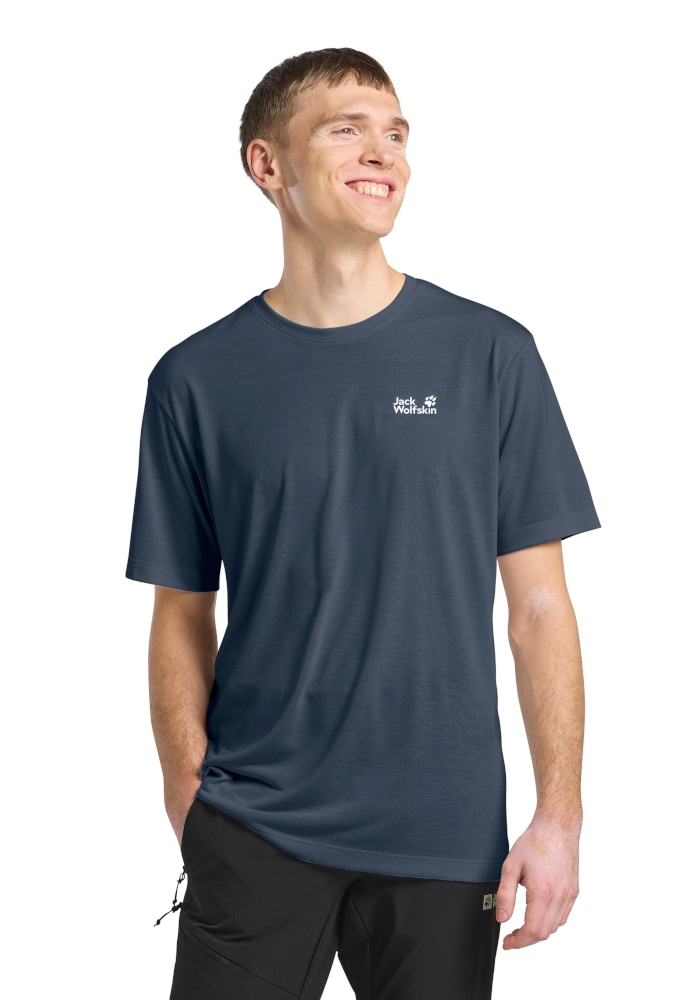 Image of Jack Wolfskin "VONNAN S/S T M" feuchtigkeitsregulierend, atmungsaktiv, schnell trocknend