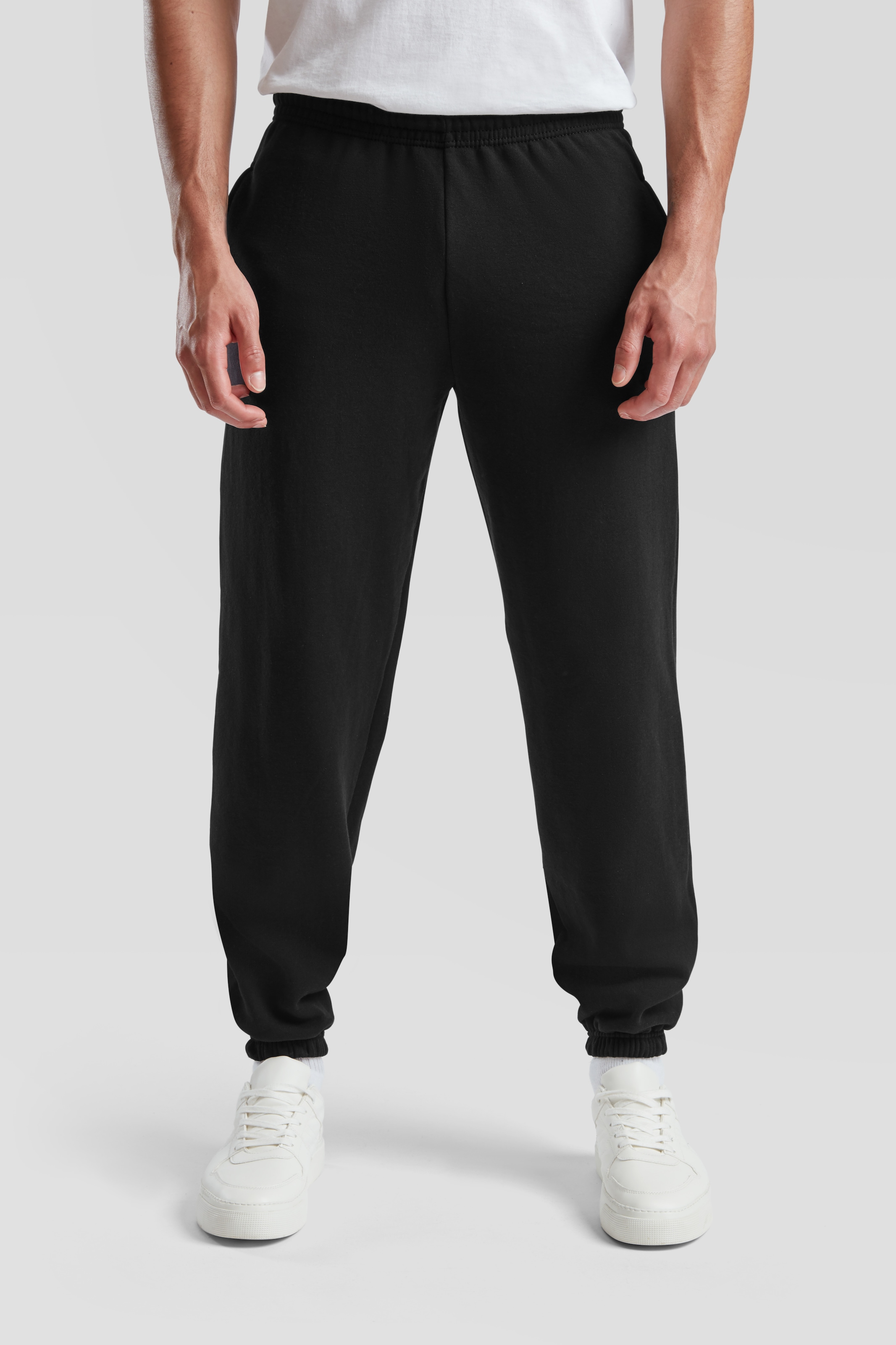 Fruit of the Loom Pantalon de jogging  im Baumwoll-Mix, 2-er Pack
