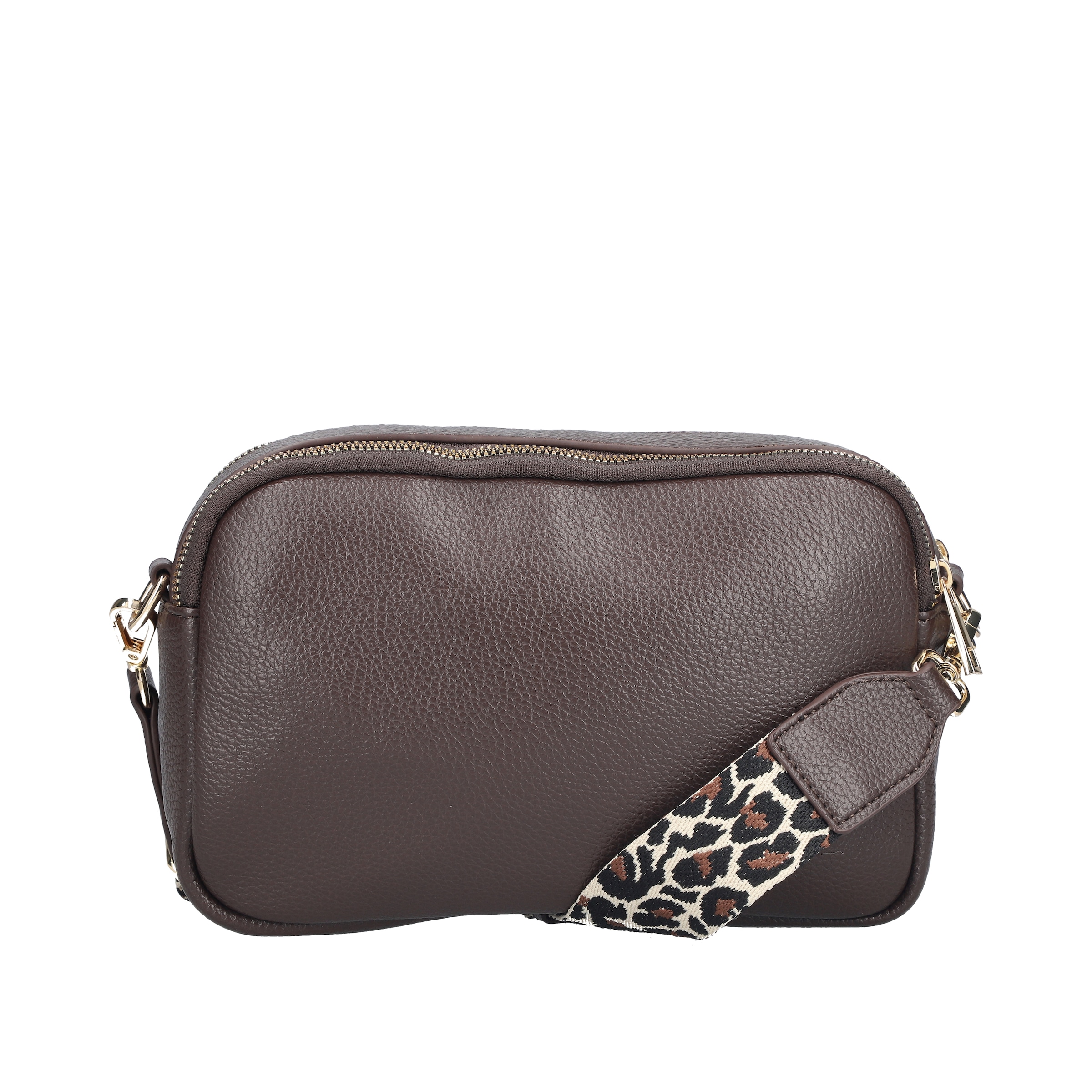 Rieker Sac à bandoulière Sac à bandoulière pour femme, sac à main avec deux fermetures éclair