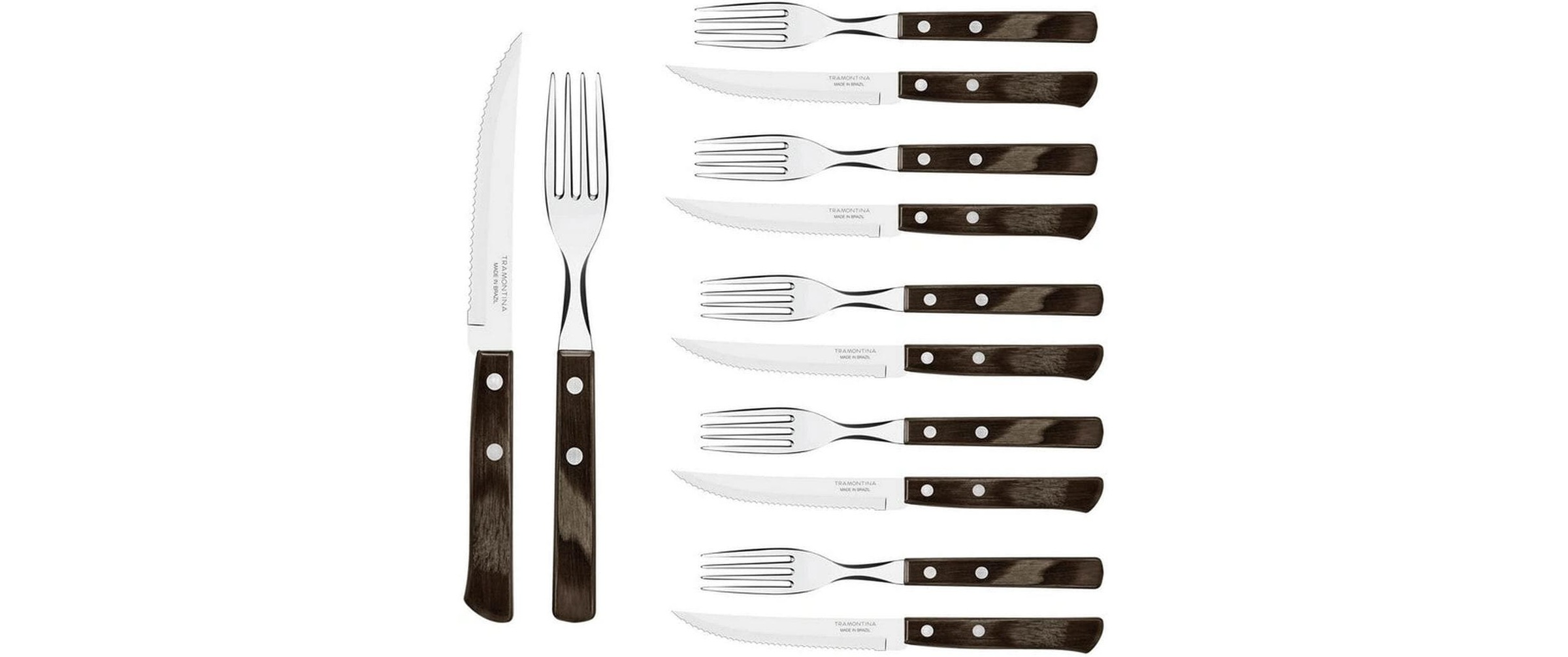 Image of Tramontina Grillbesteck-Set "Polywood"