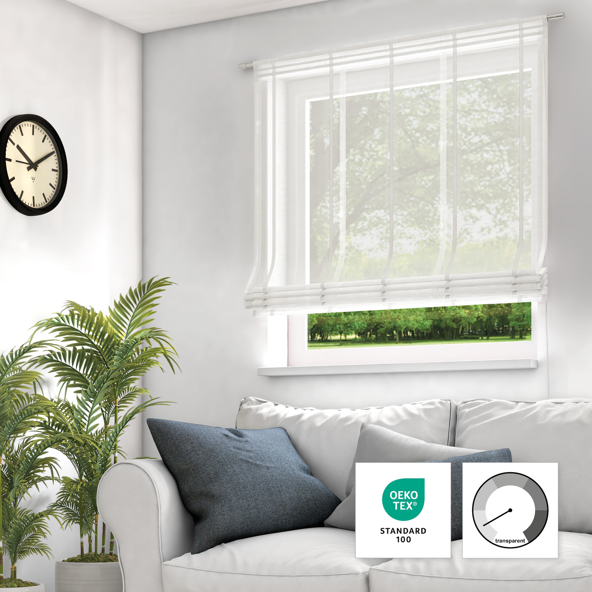 Neutex for you! Paroi japonaise »Vienna-ECO« mit Passage tige freihängend