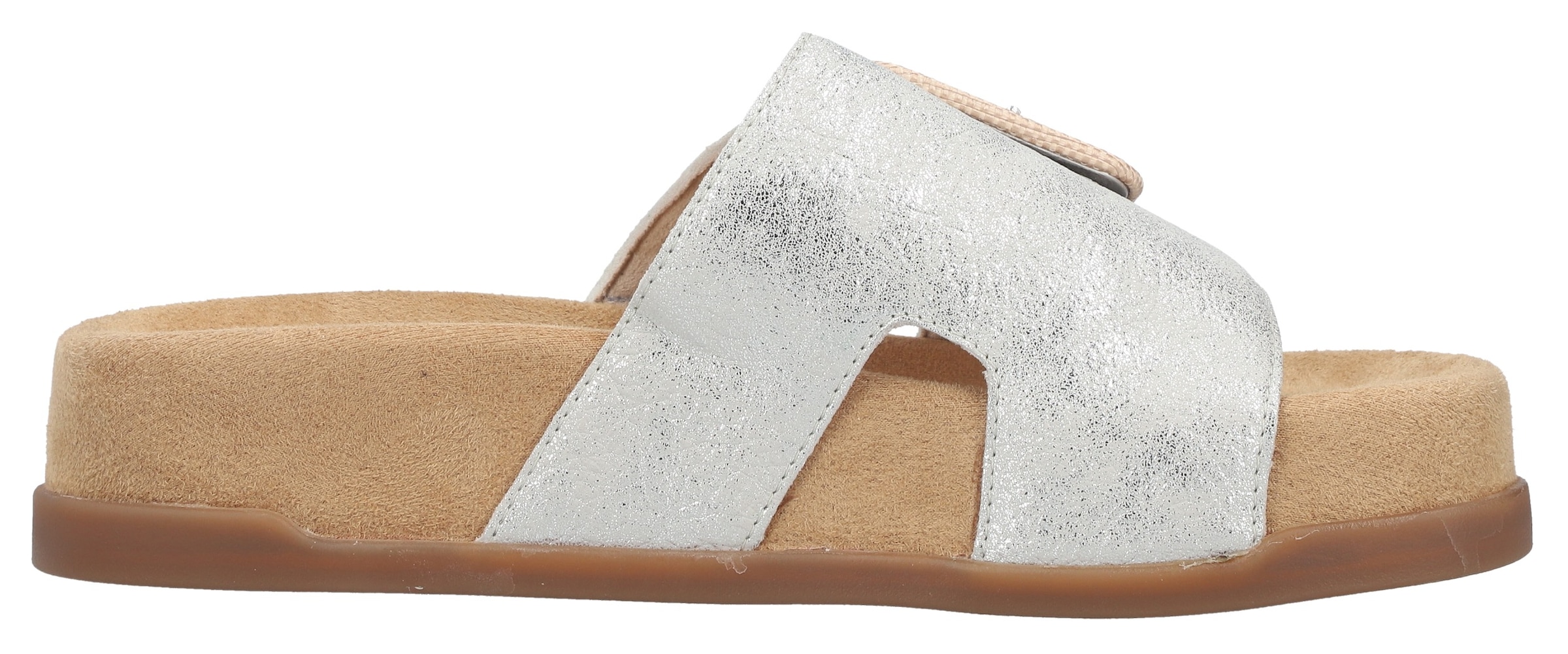 Rieker Pantolette  chaussure d'été, chausson, chaussure de plage avec bride velcro
