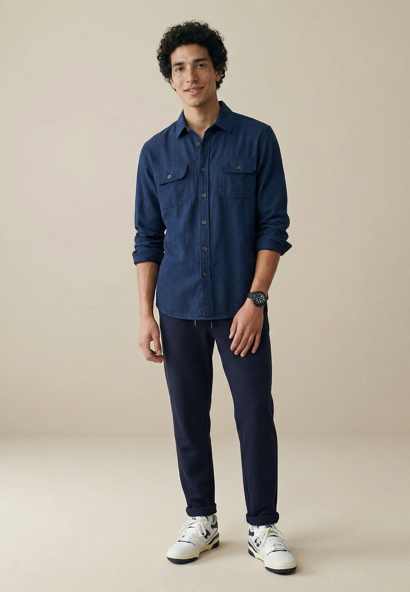 FYNCH-HATTON Veste chemise avec poches poitrine