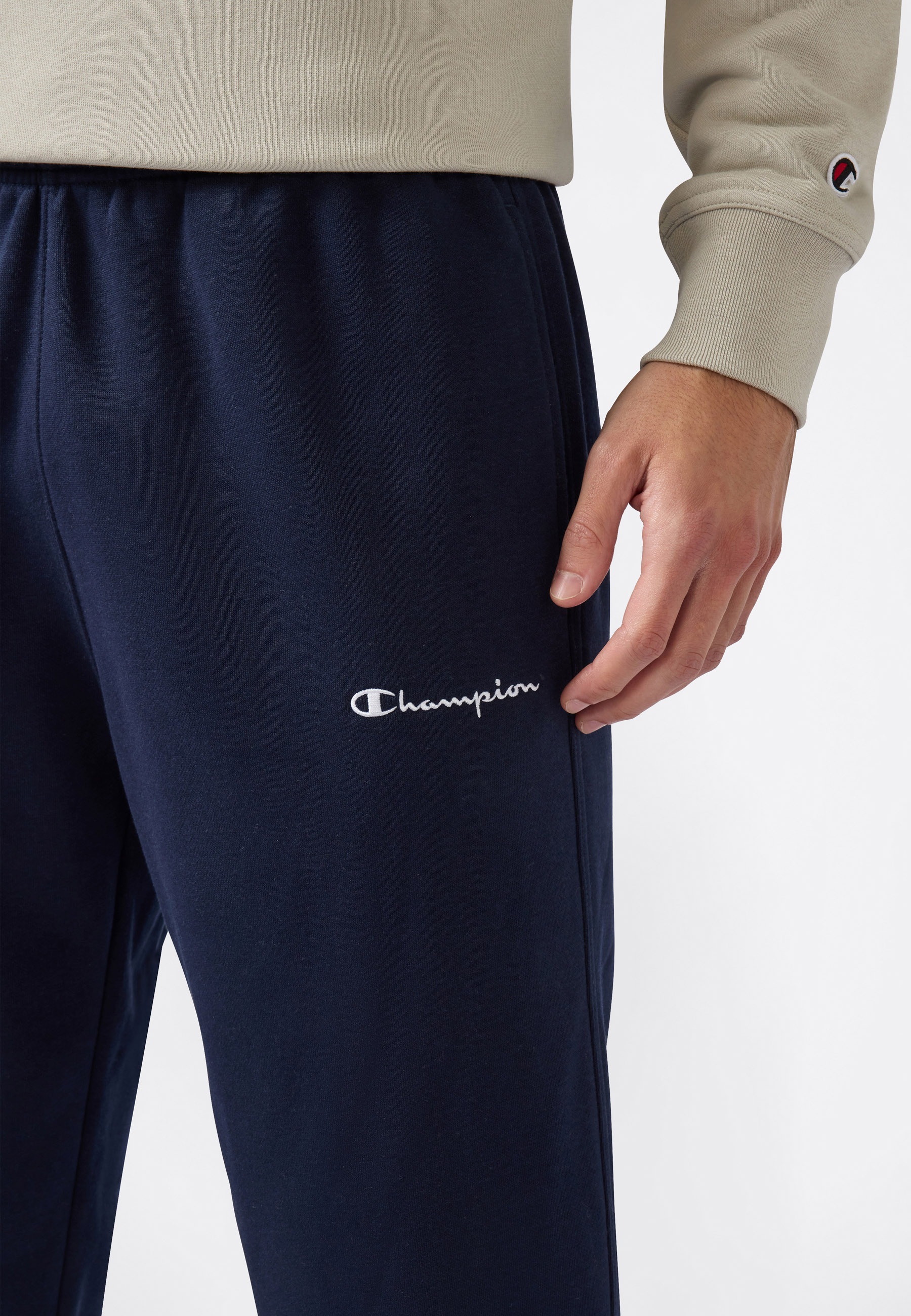 Champion Jogginghose »ICONS Fleece Elastic Cuff Pants«  mit elastischen Bündchen, sportlicher Stil