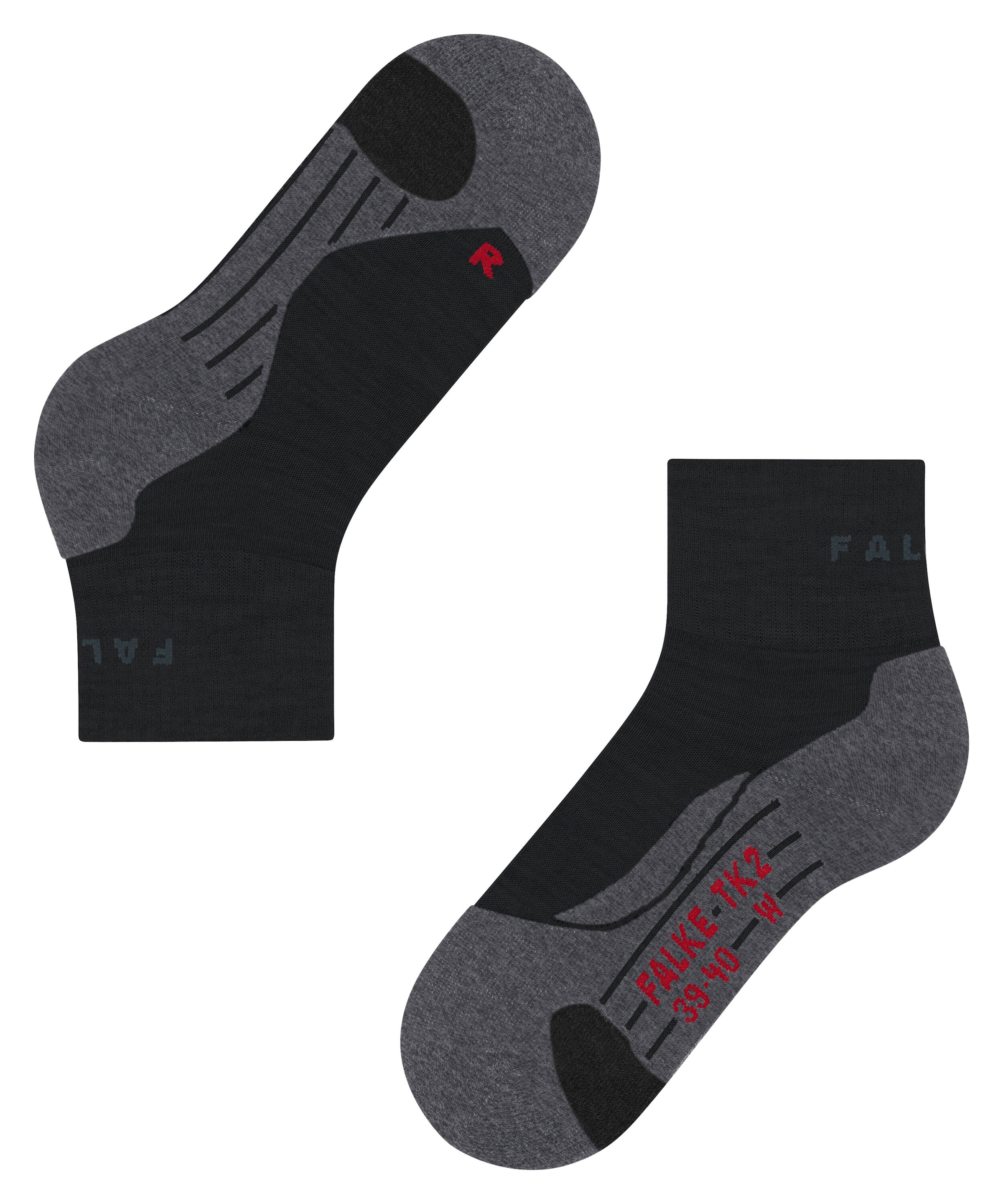 FALKE Wandersocken »TK2 Explore Short«, hoher Komfort im Mittelgebirge, atmungsaktiv, schnelltrocknend