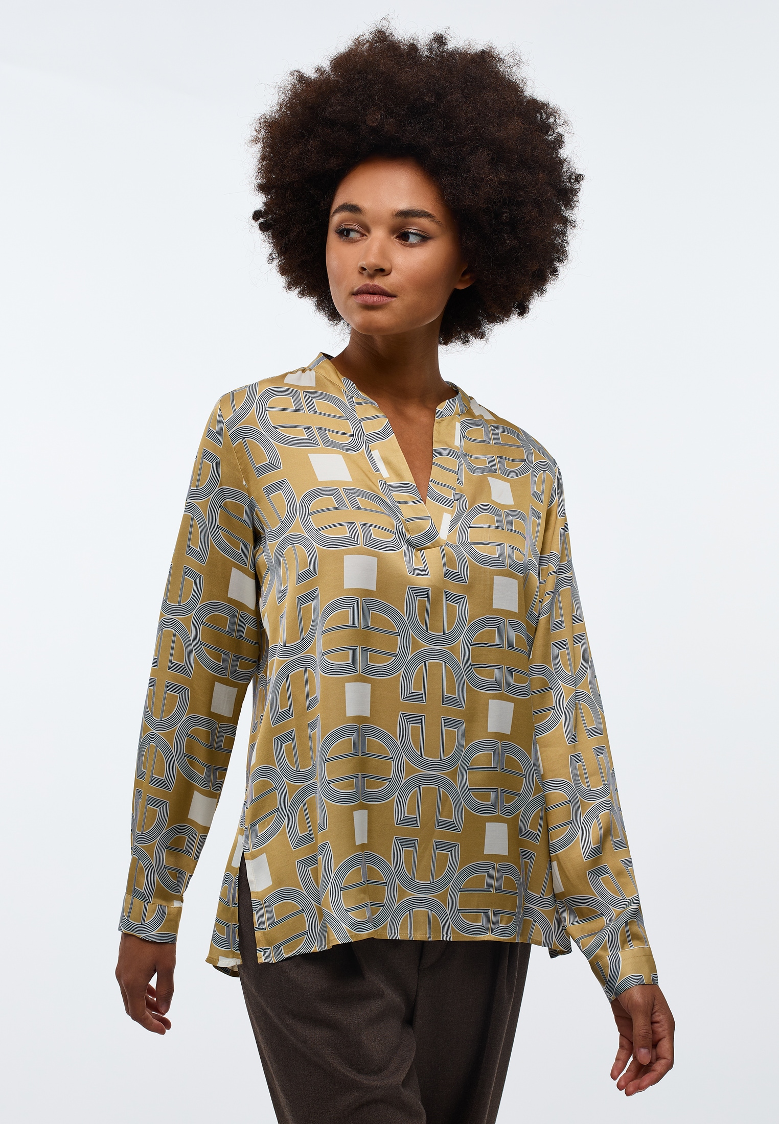 Image of Eterna Schlupfbluse "LOOSE FIT"