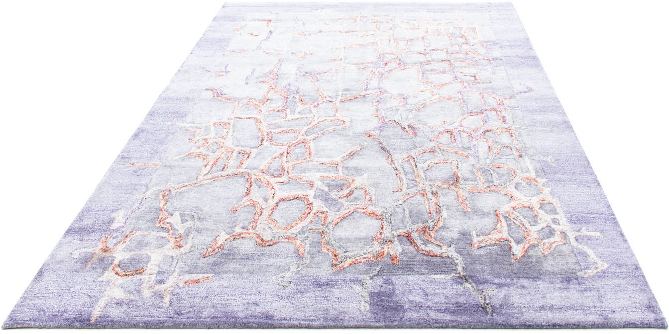 Image of morgenland Designteppich »Designer Abstrakt Lilla 240 x 170 cm«, rechteckig, 0,8 mm Höhe, Handgeknüpft bei Ackermann Versand Schweiz