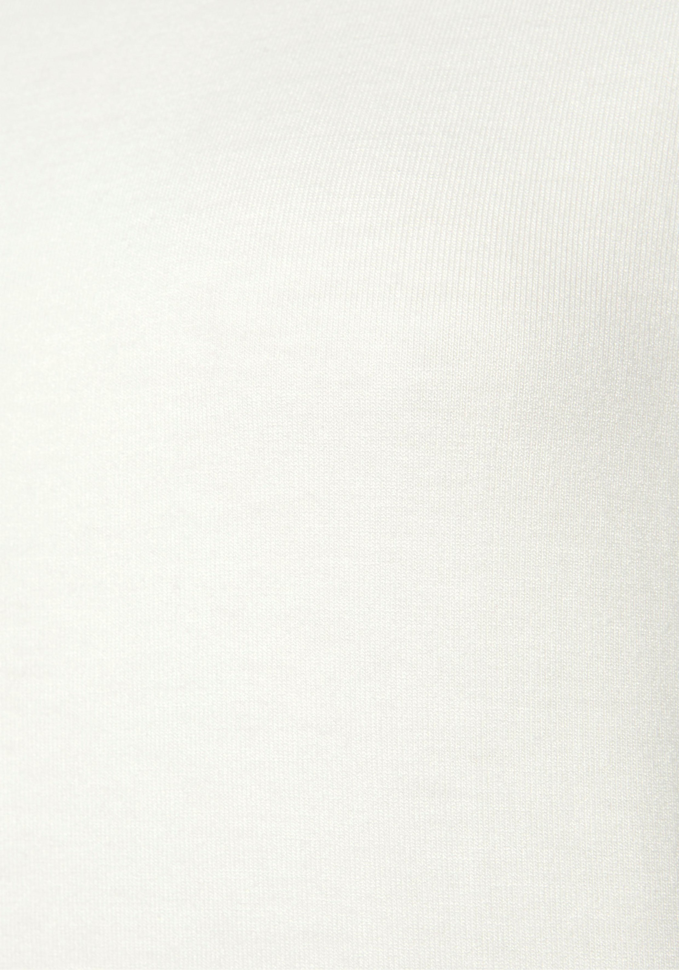 LASCANA Strandshirt, mit schimmerndem Paillettenbesatz, T-Shirt, Kurzarmshirt