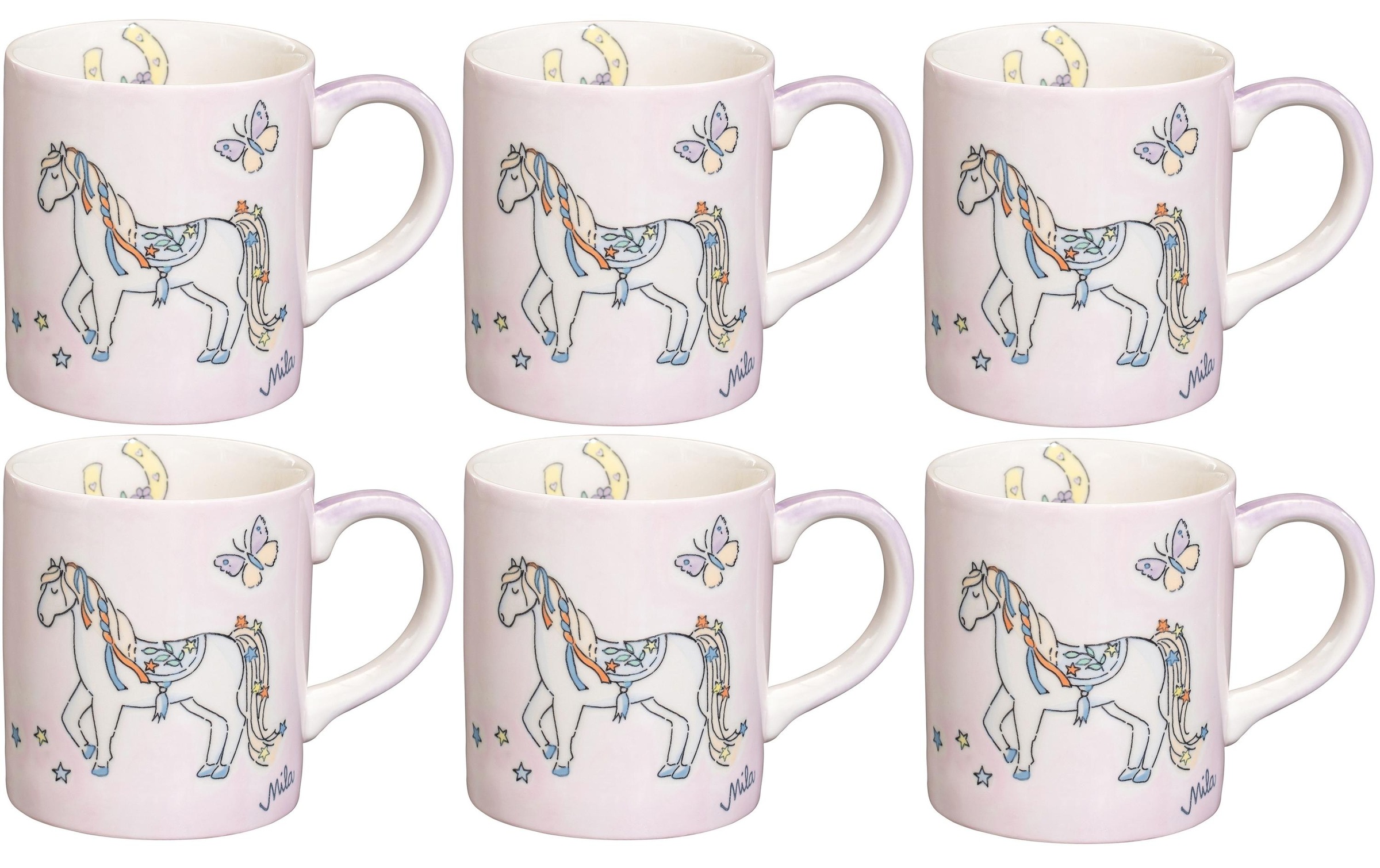 Image of Mila Tasse »Magic Pony 280 ml«, (6 tlg.) bei Ackermann Versand Schweiz