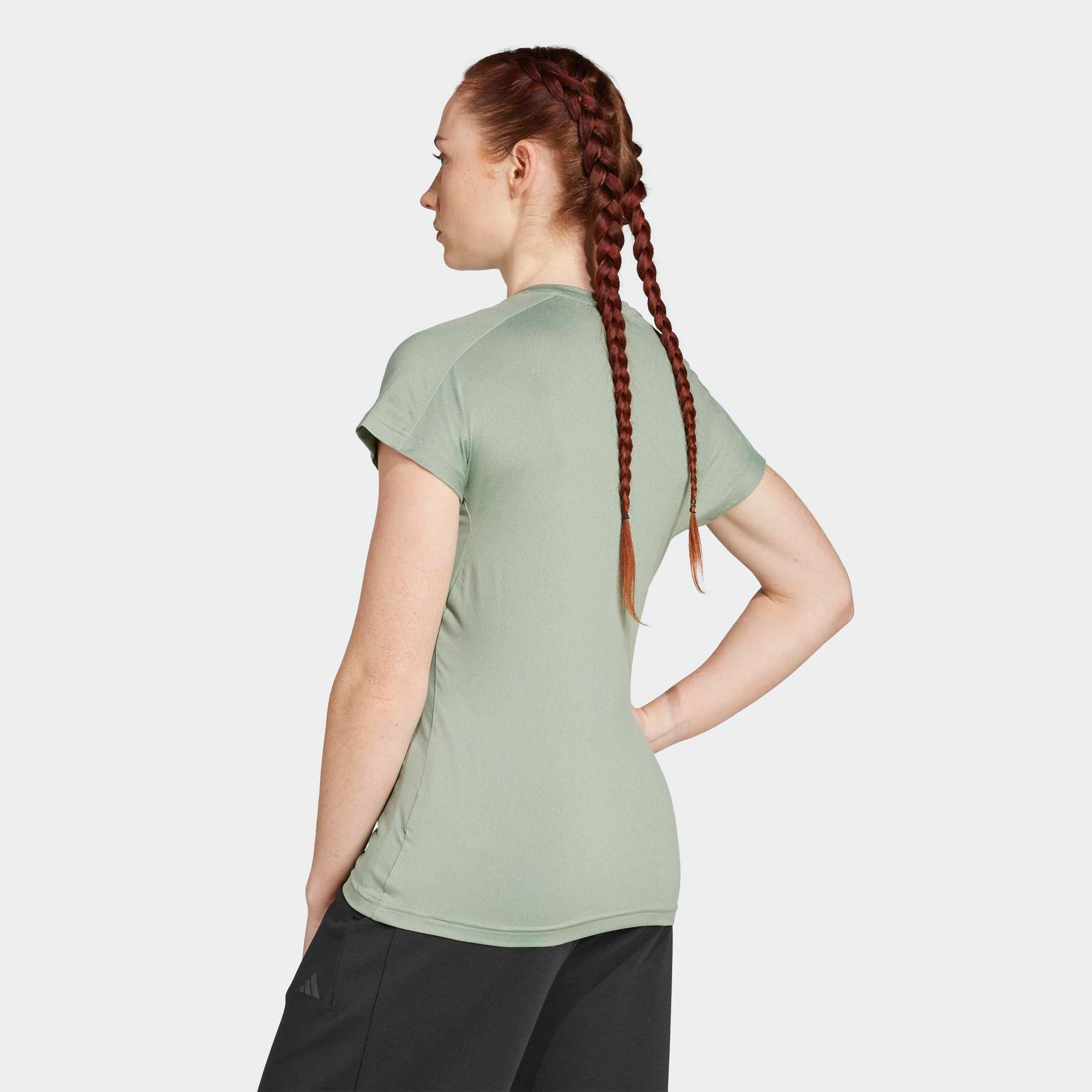 adidas Performance T-Shirt »WE MIN T«, Trainingsshirt, feuchtigkeitsabsorbierend mit V Ausschnitt