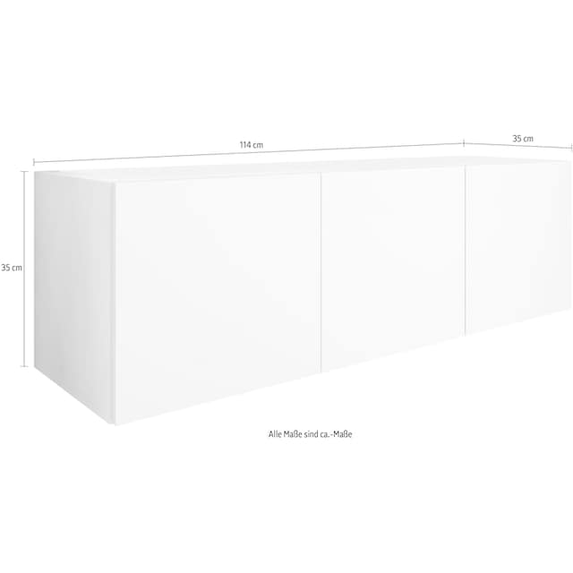borchardt Möbel Lowboard »Vaasa«, Breite 114 cm, nur hängend kaufen