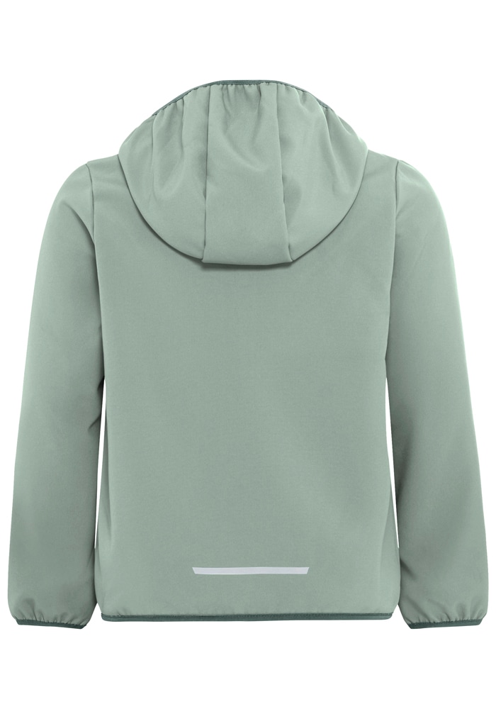 Jack Wolfskin Softshelljacke »FOURWINDS JACKET KIDS« mit Kapuze