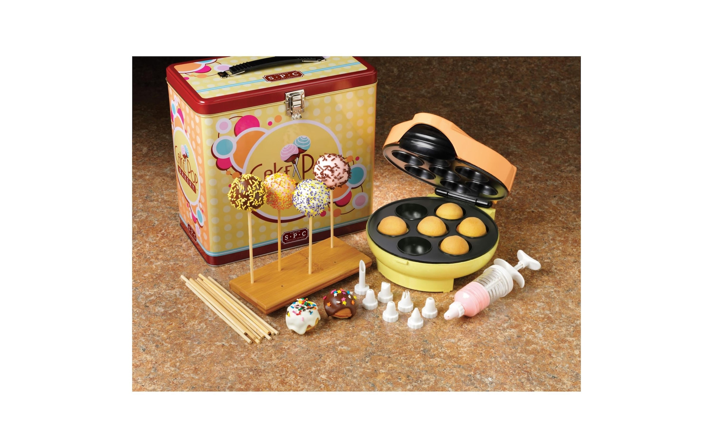 Cupcake-Maker »CAKEPOP3321«, 1300 W, Holzart: Bambus (China)