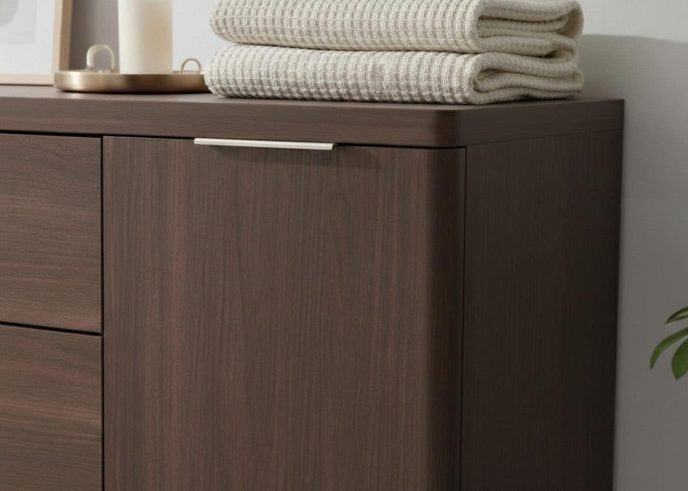 Jahnke Sideboard »LIBRE SB 160« Sideboard,Skandi,2 Türen + 3 Schubladen,Aluminiumgriffe,Breite 160 cm
